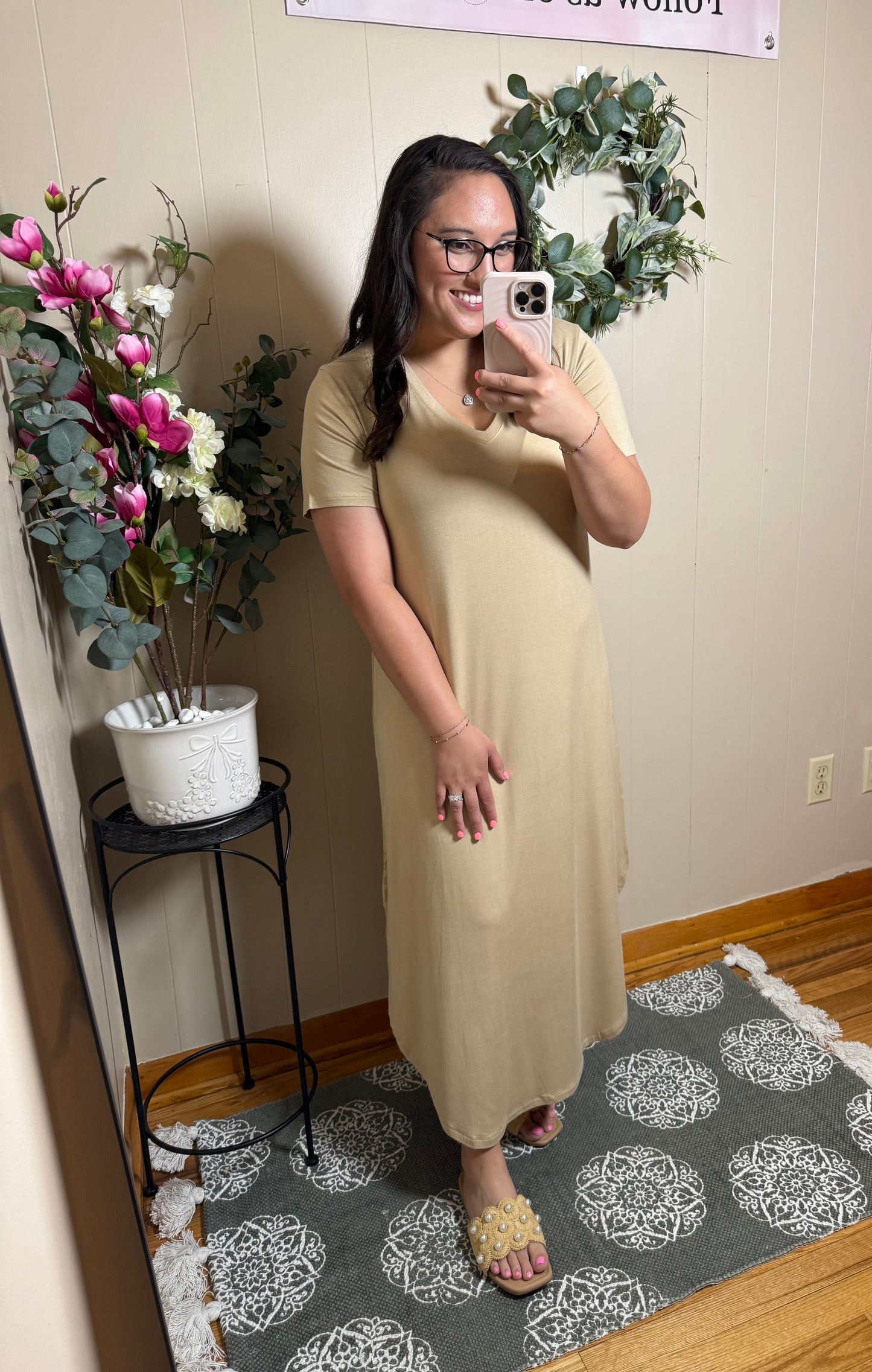 Effortless Midi Dress