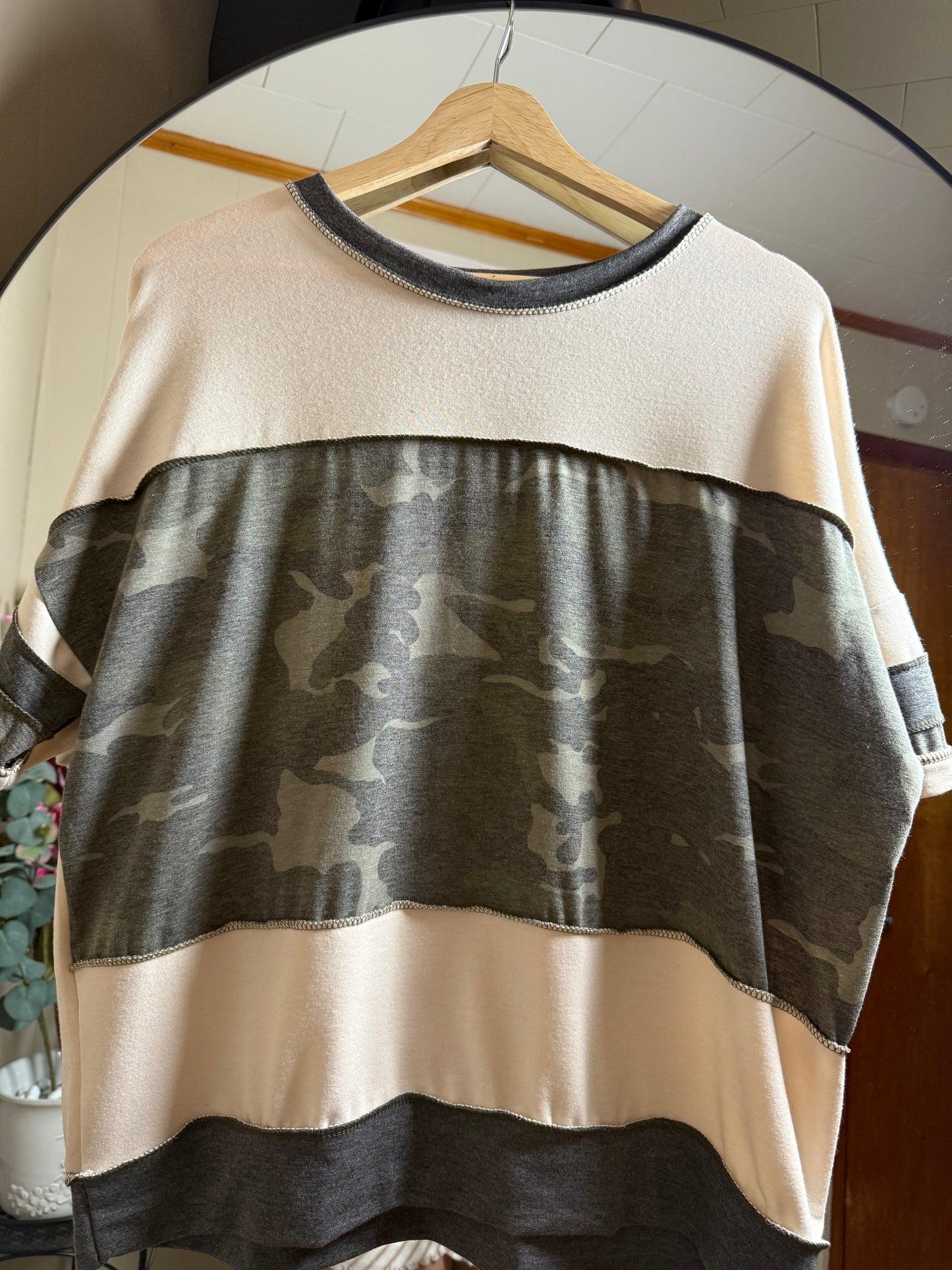 Loose Fit Camo Terry