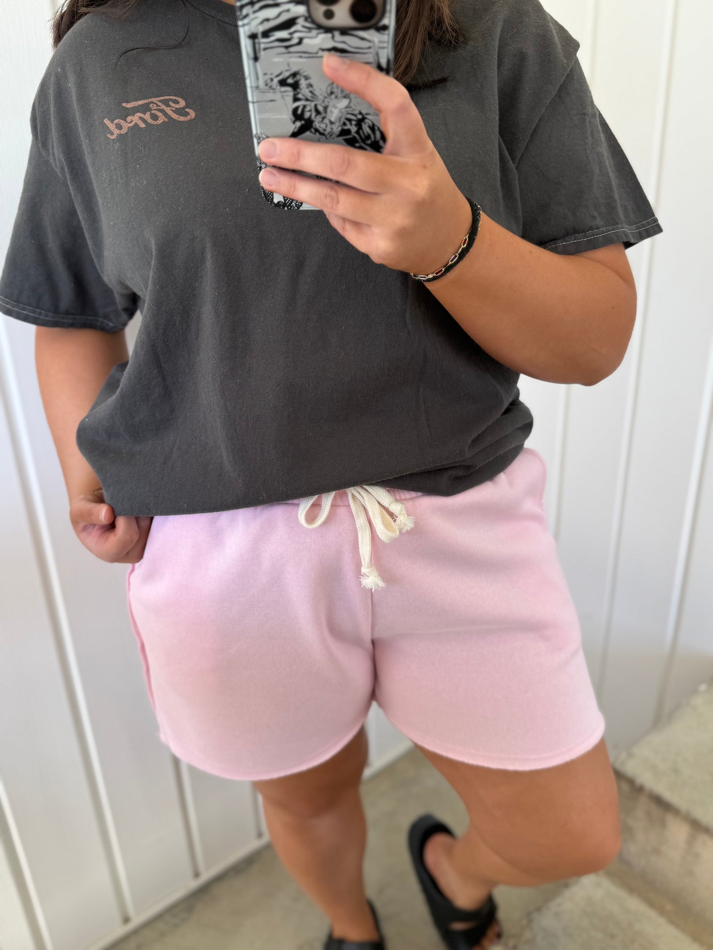 Millie's Pastel Pink Shorts