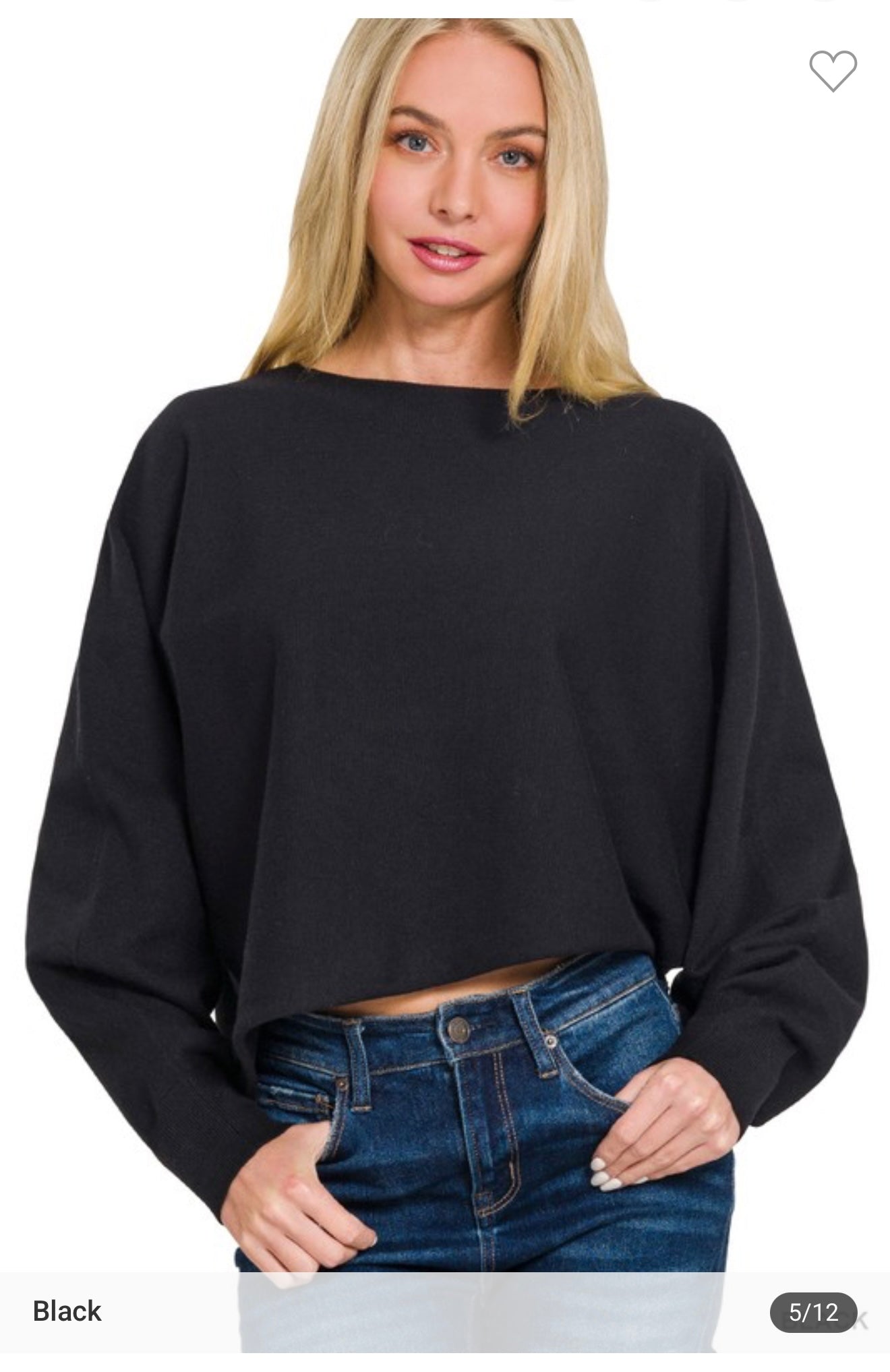 Channie's Asymmetric Sweater
