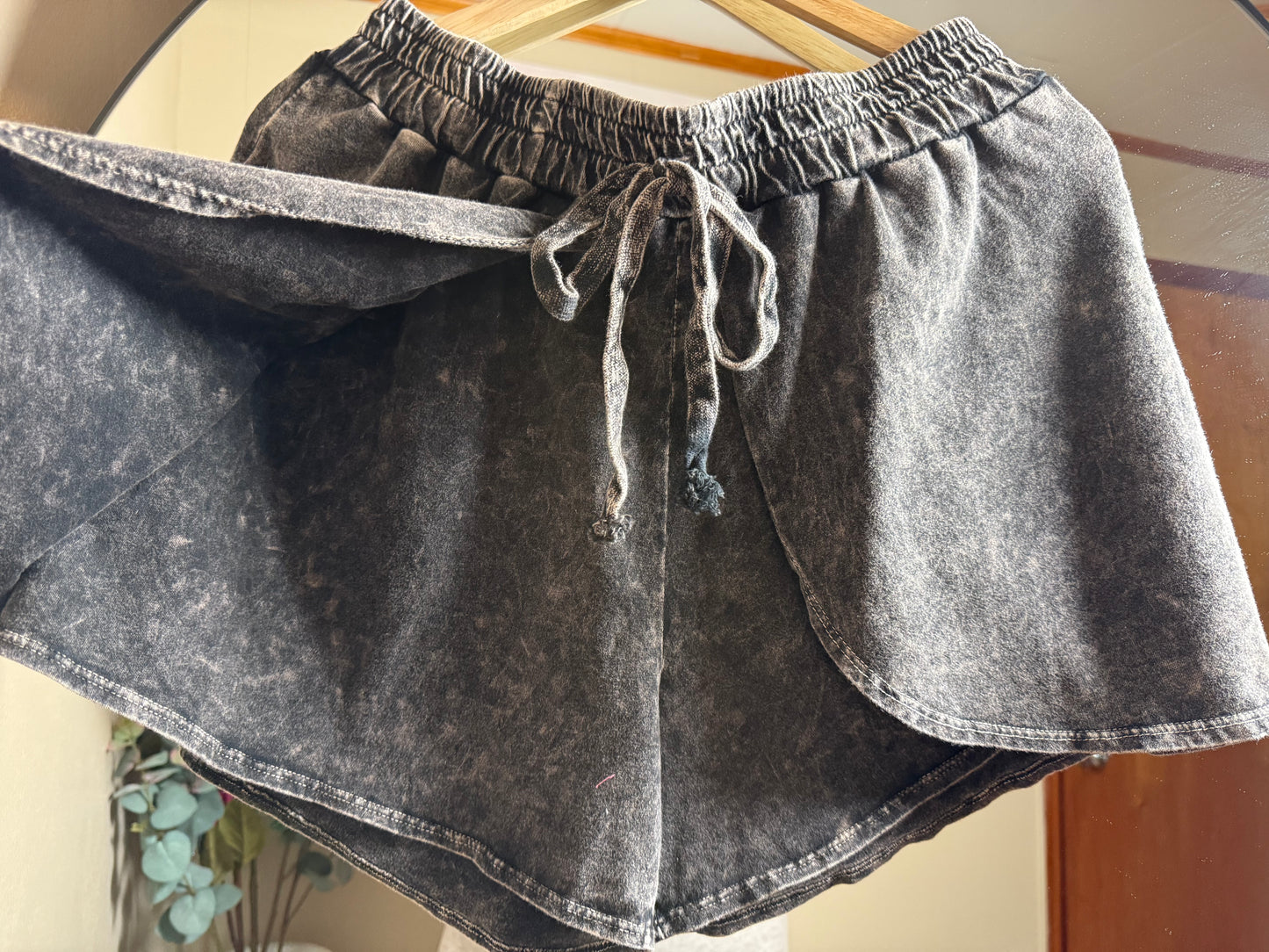 The Cloud Wash Skort