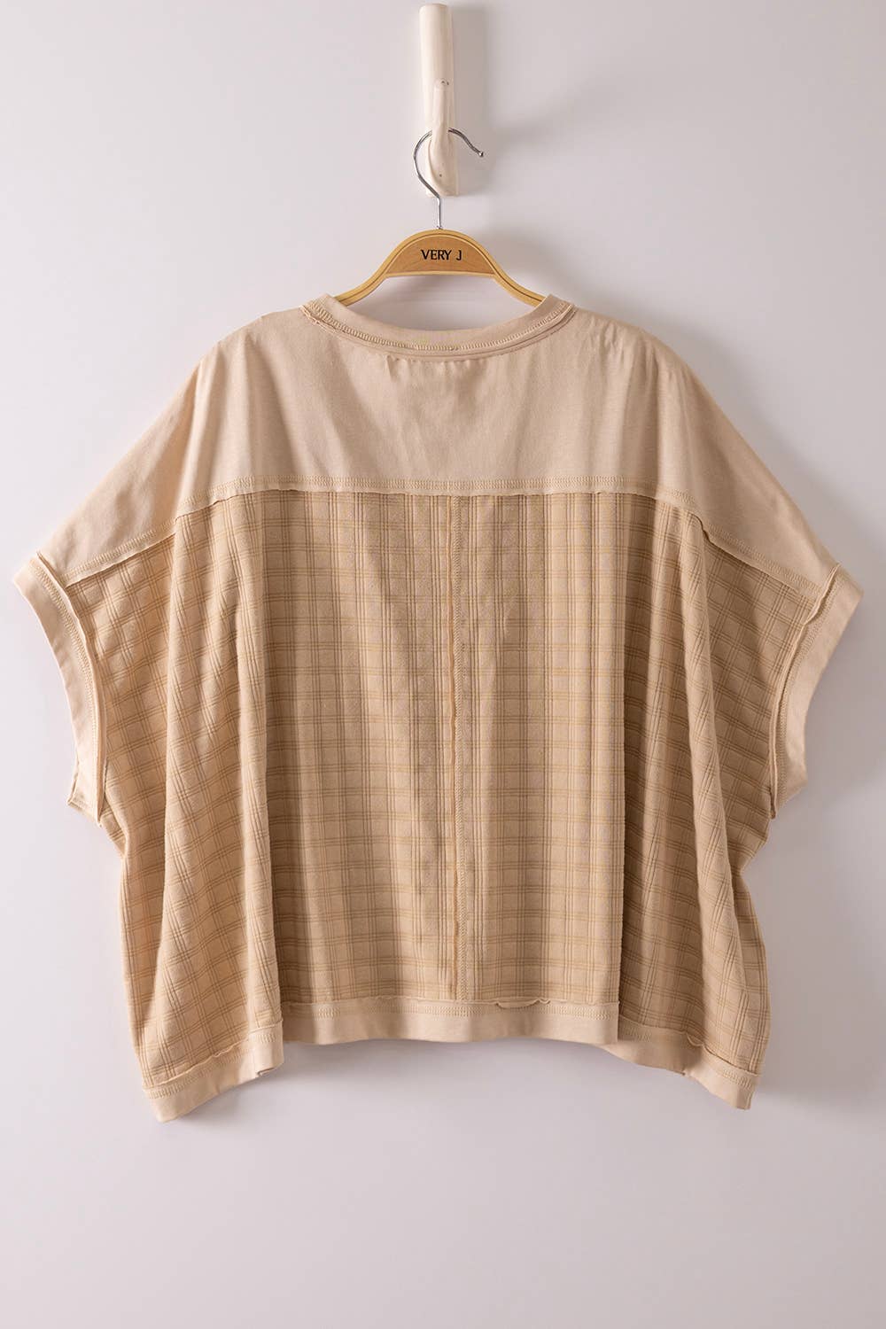 Plus Size Toasted Almond Knit Top