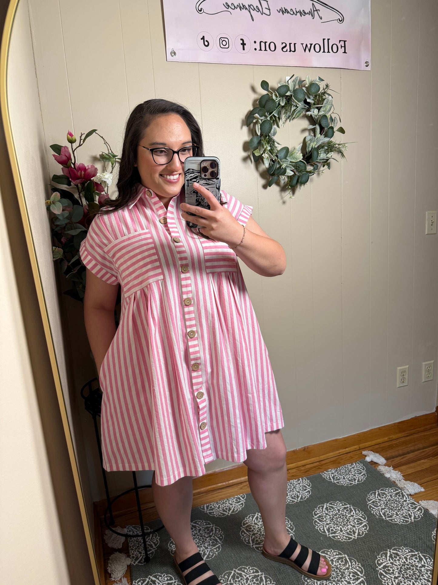 Candy Stripe Dress