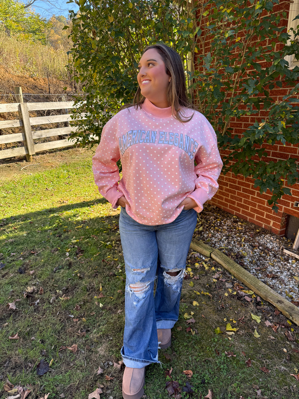The American Elegance Signature Mock Neck