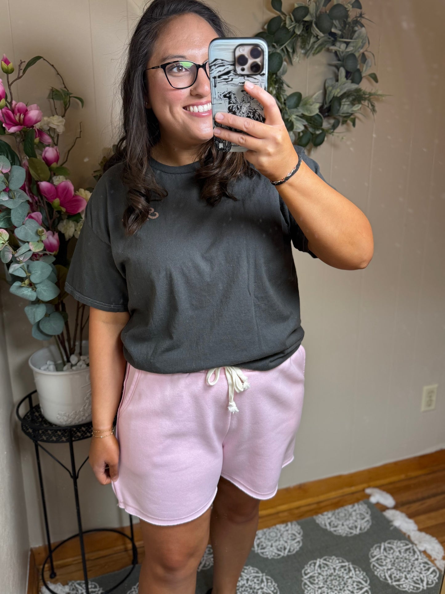 Millie's Pastel Pink Shorts