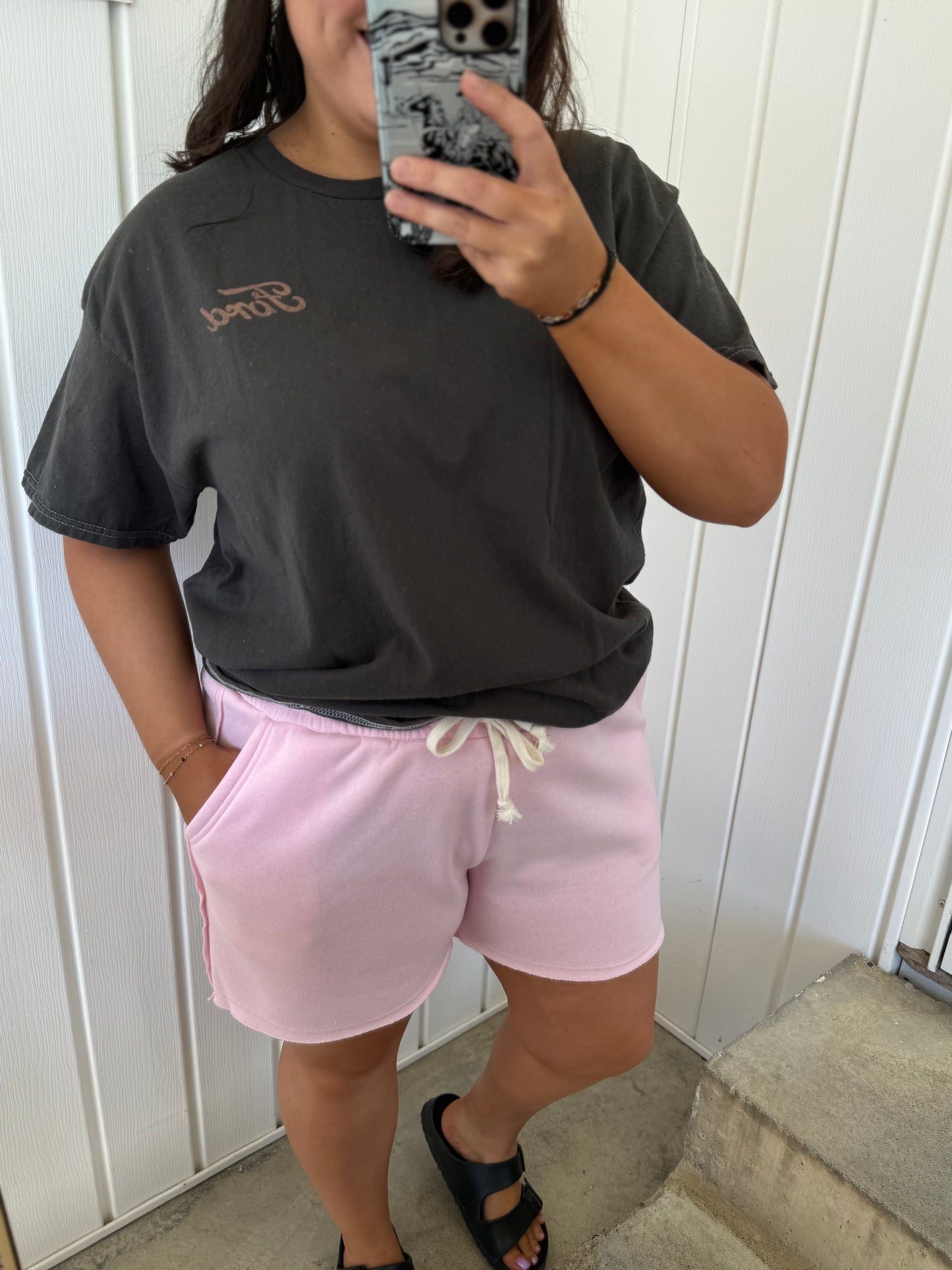 Millie's Pastel Pink Shorts