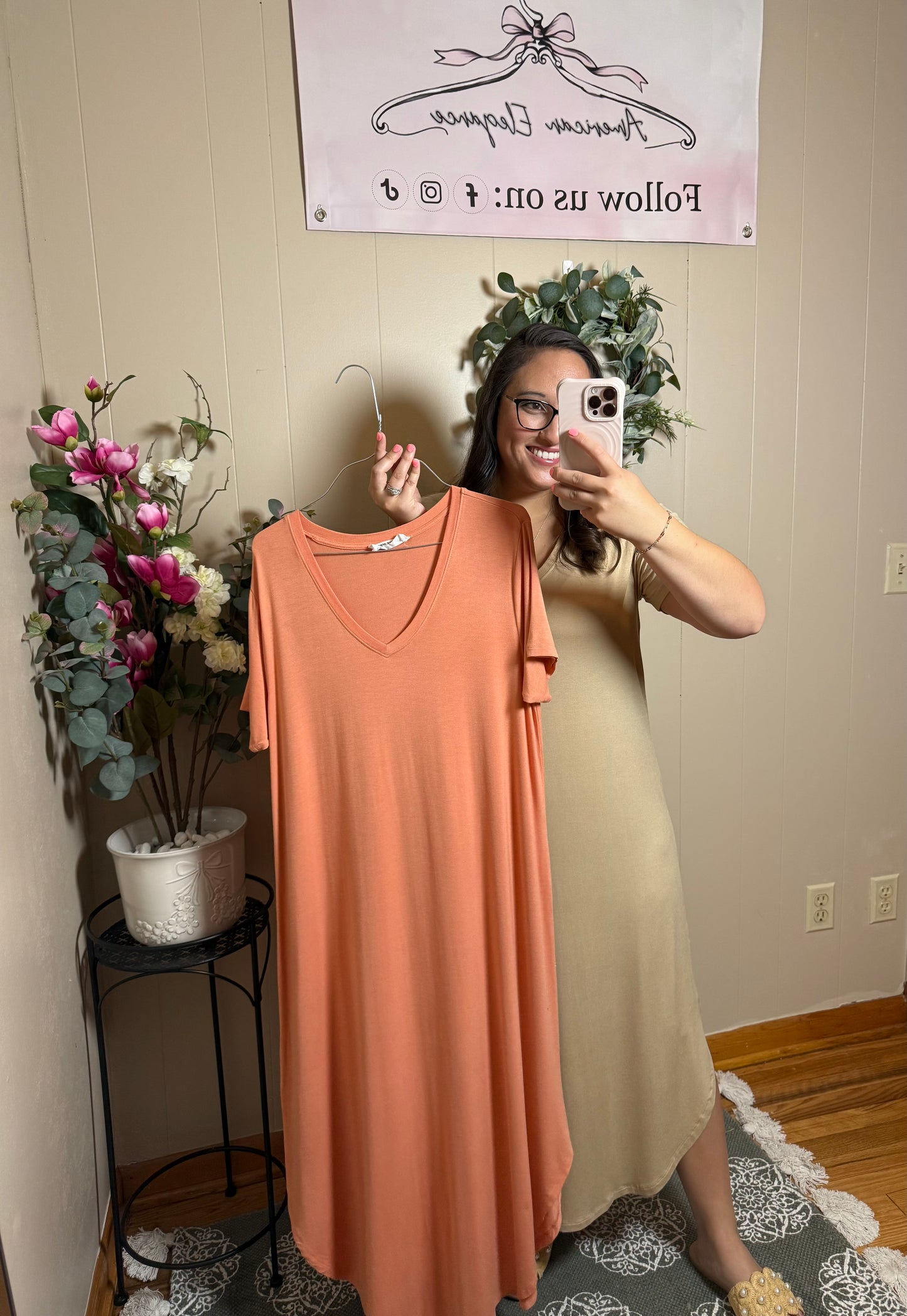 Effortless Midi Dress