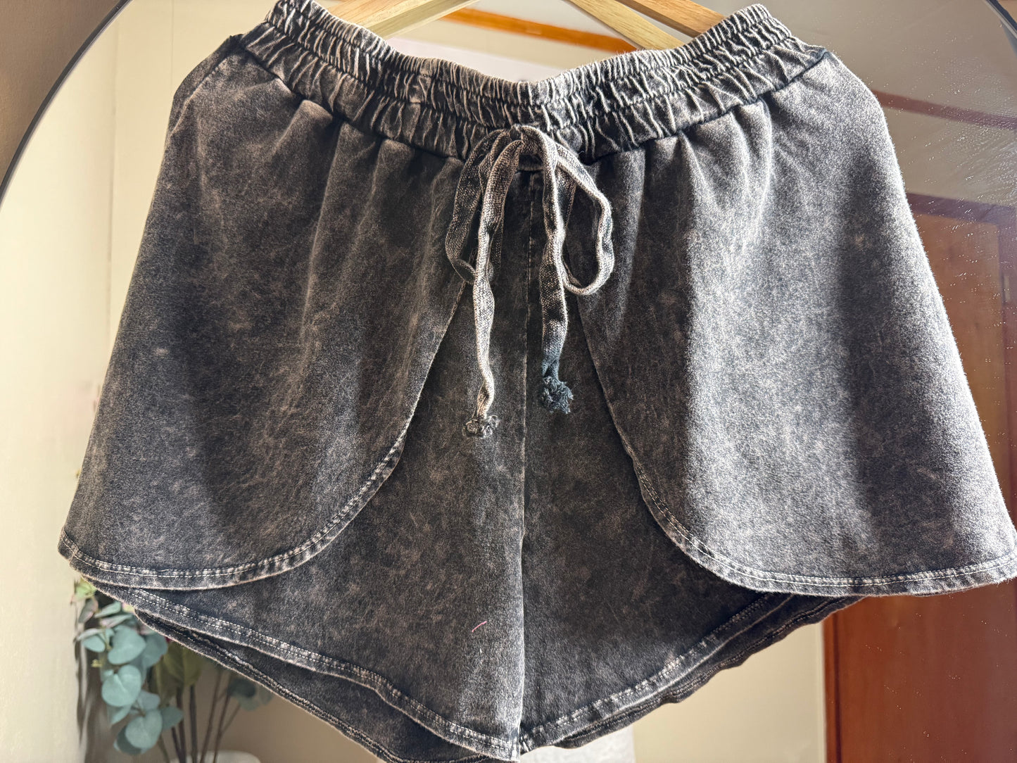 The Cloud Wash Skort