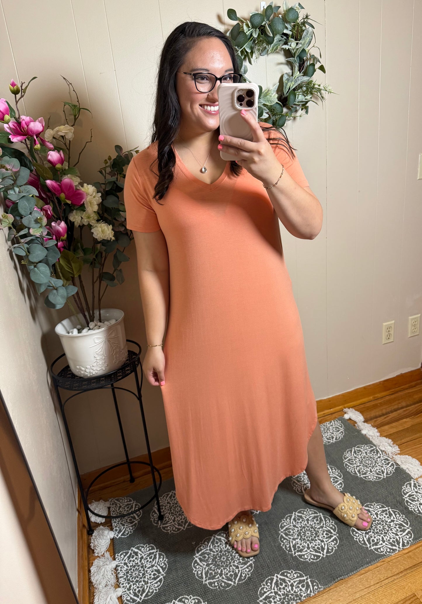 Effortless Midi Dress