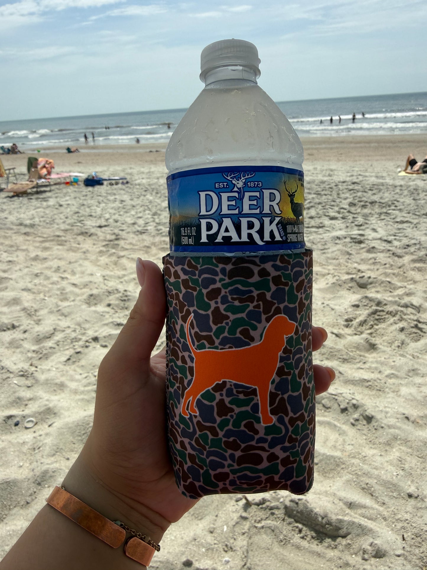 Camo Tennessee Bluetick Koozie