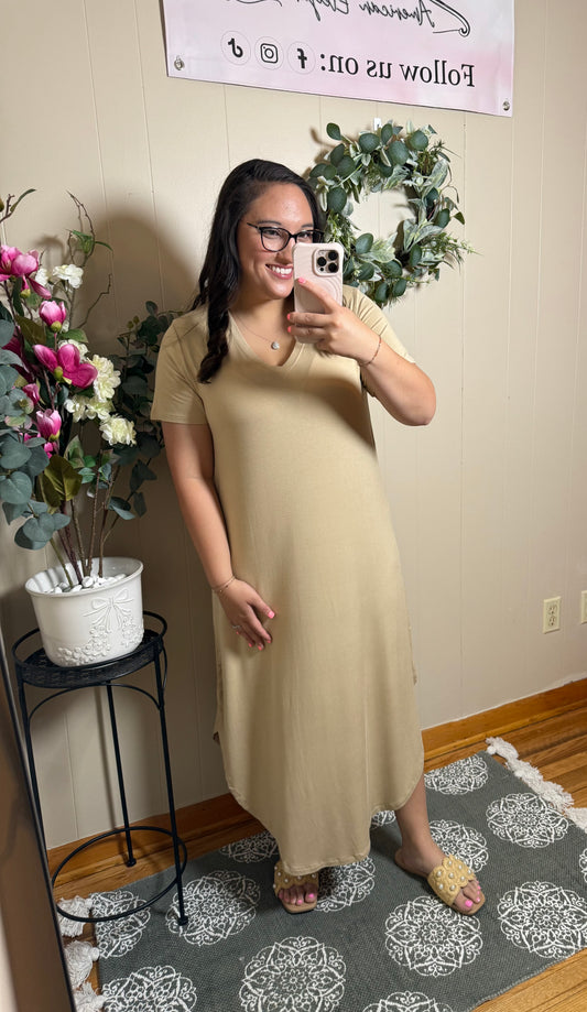 Effortless Midi Dress