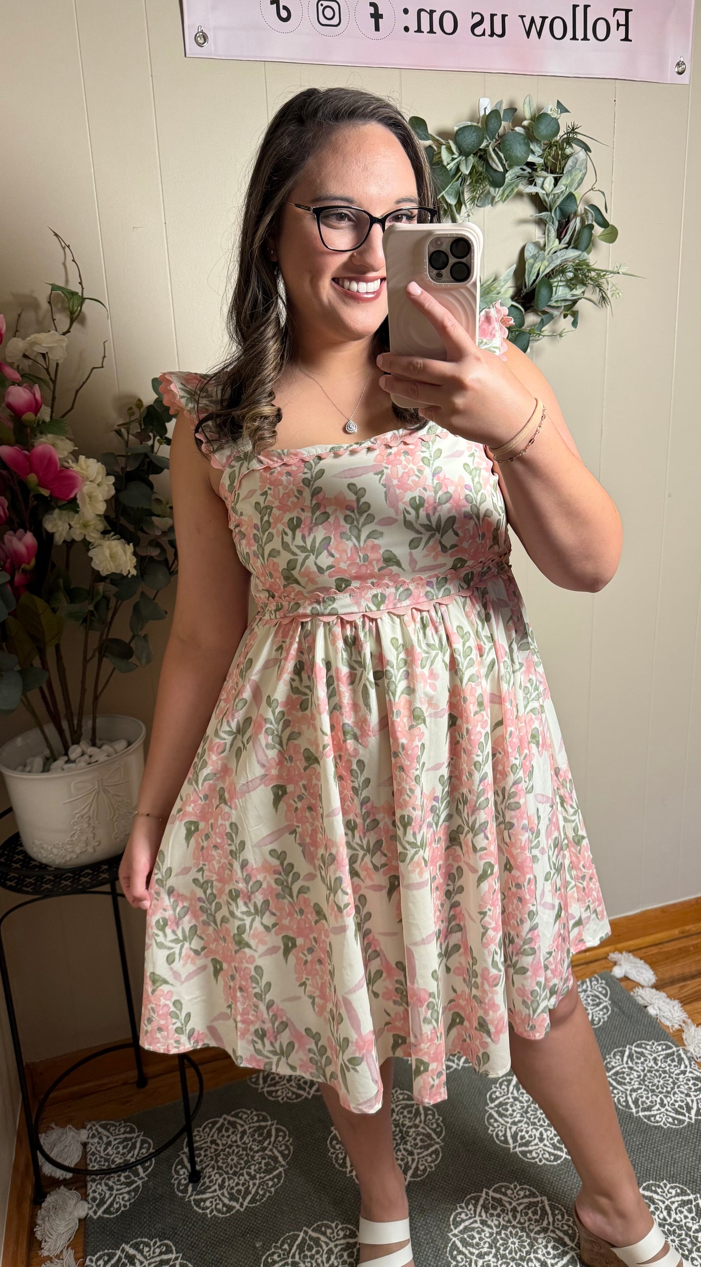 Meadow Bloom Smocked Dress