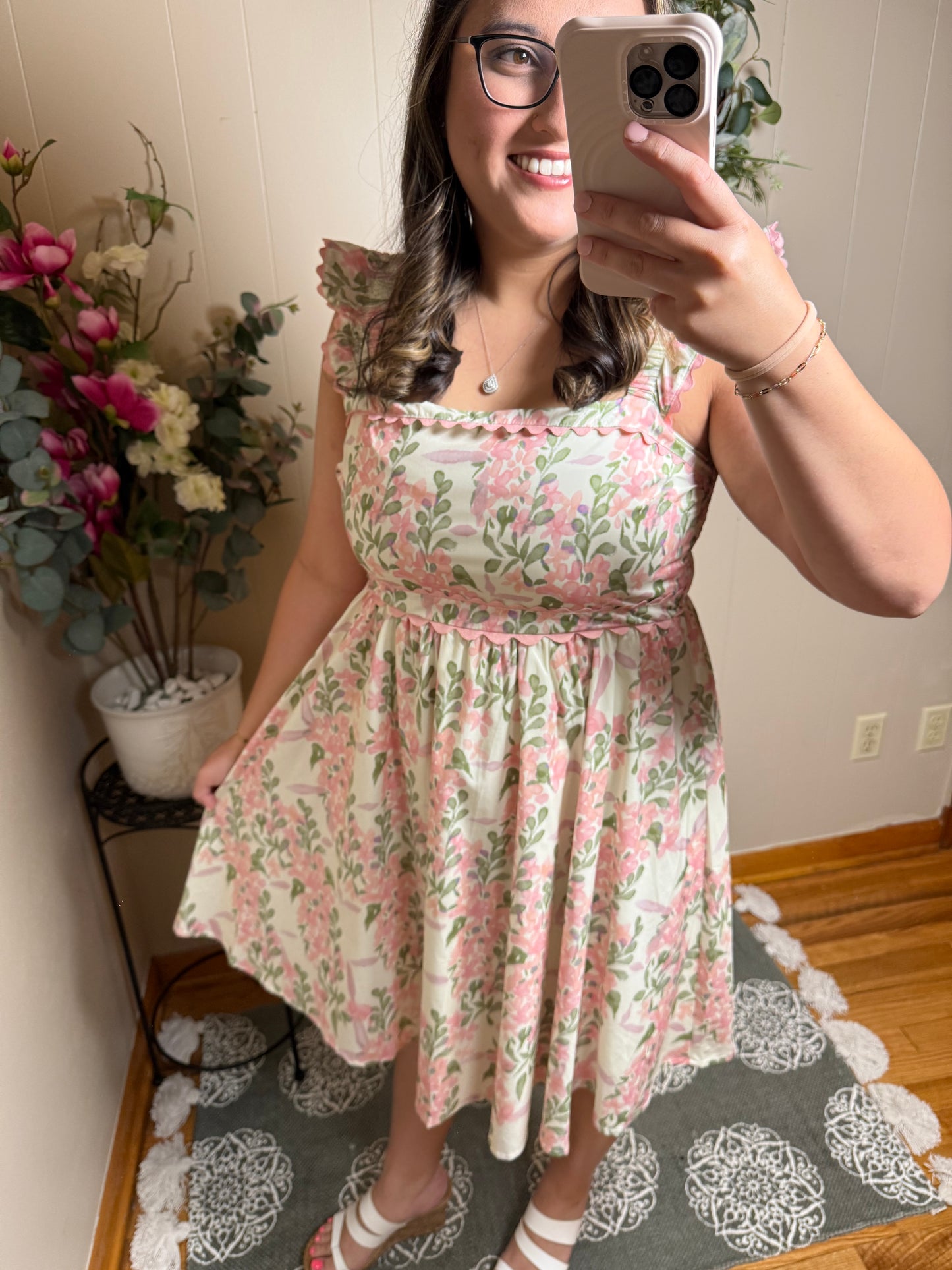 Meadow Bloom Smocked Dress