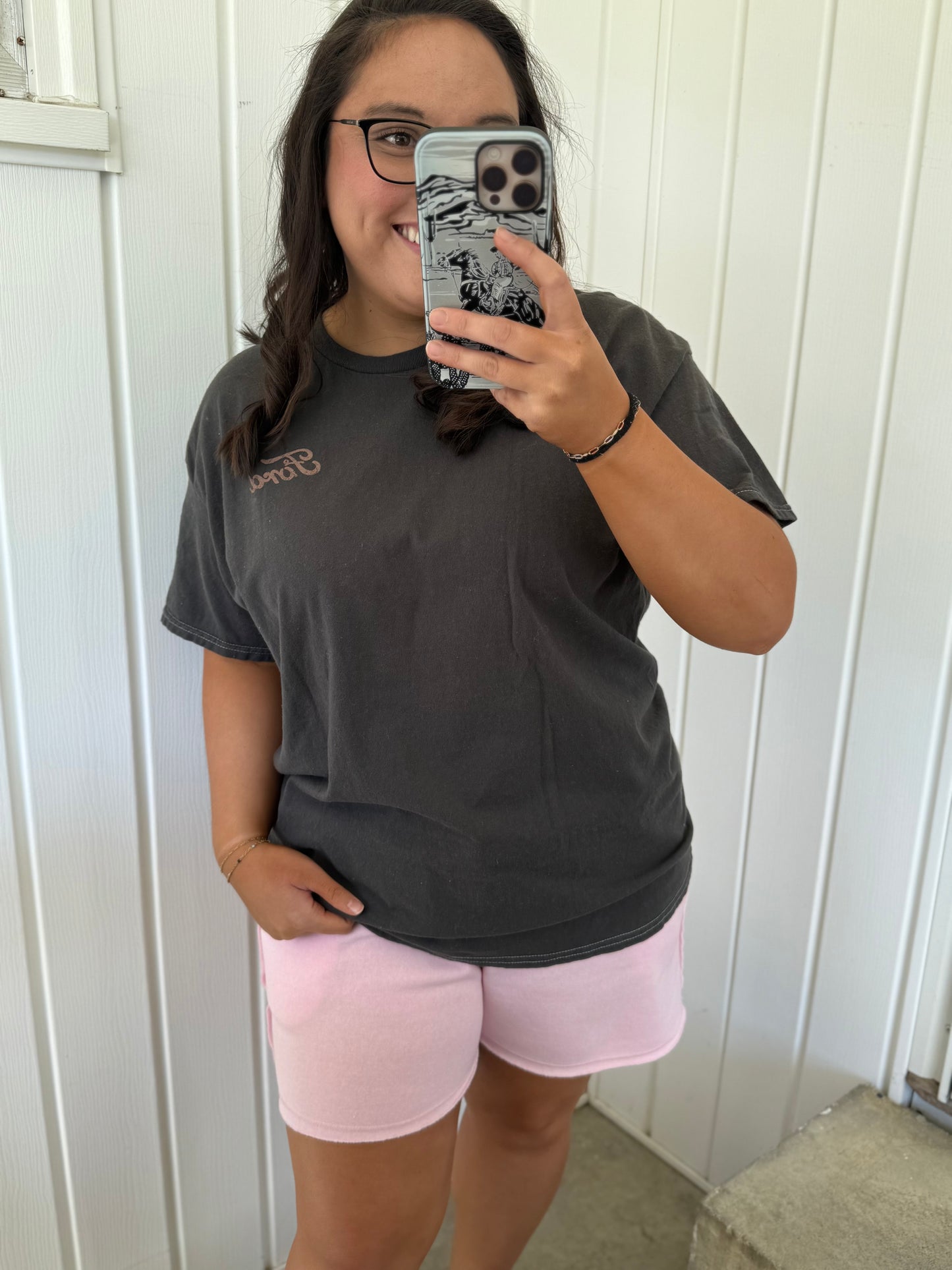 Millie's Pastel Pink Shorts
