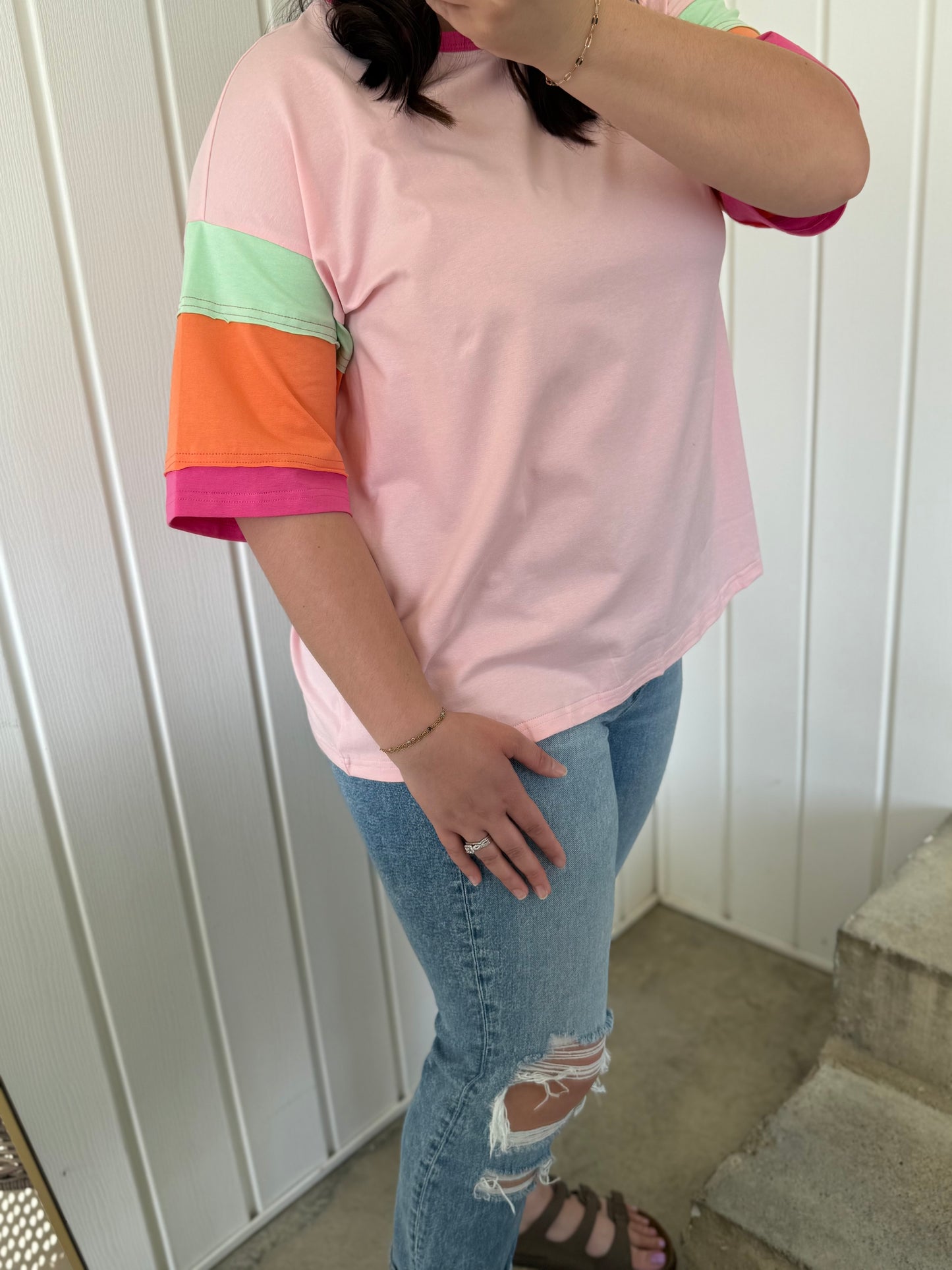 Renee's Sorbet Oversize Top