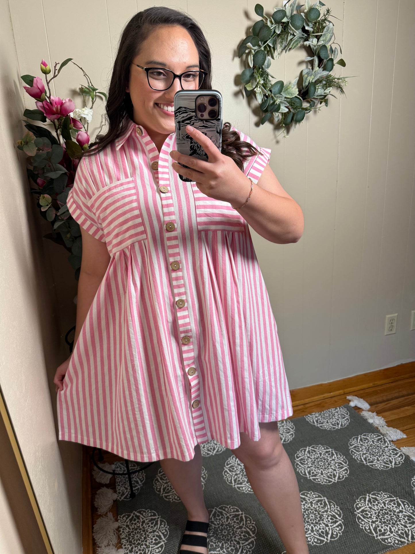Candy Stripe Dress