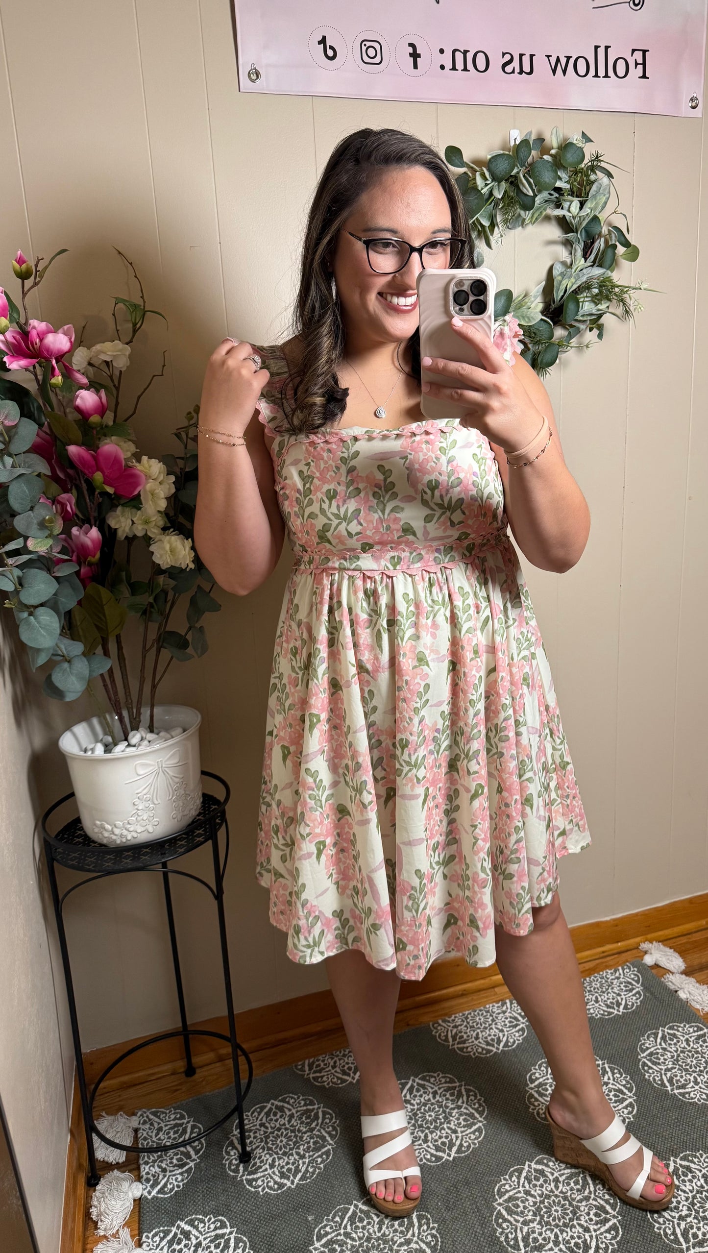 Meadow Bloom Smocked Dress