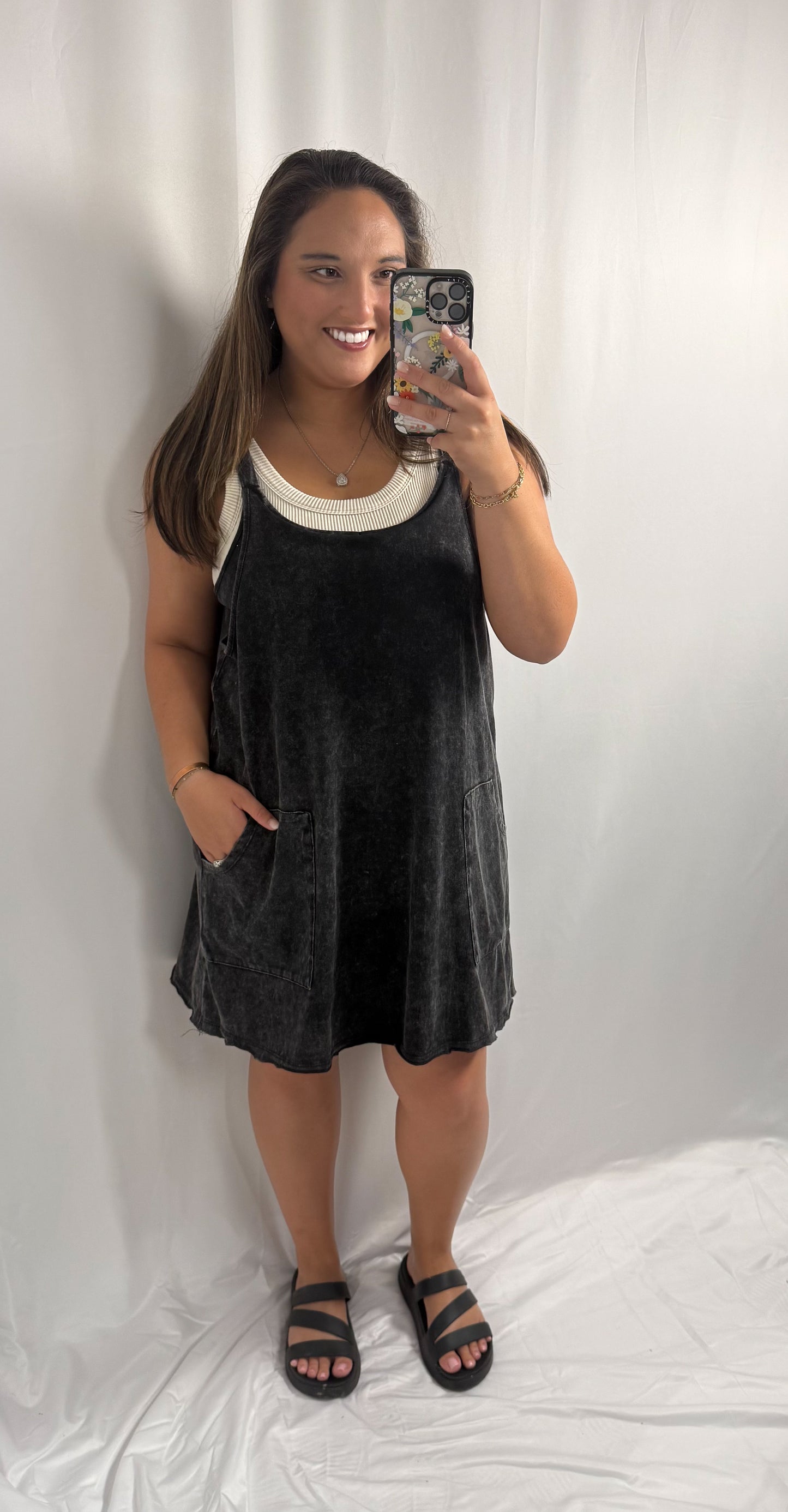 The Willow Weekend Dress- Black