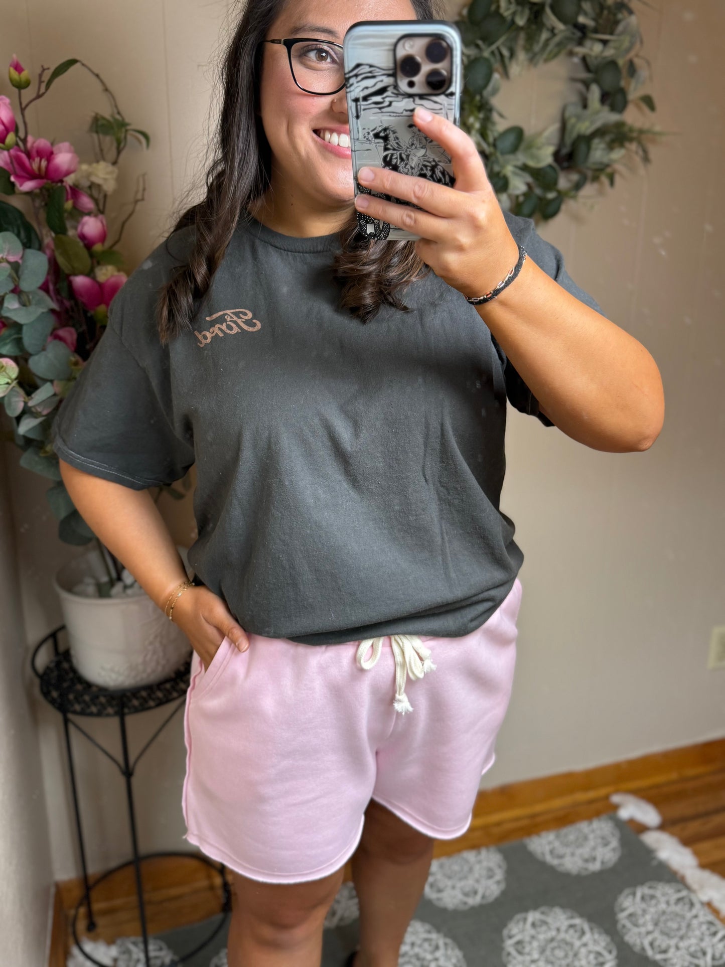 Millie's Pastel Pink Shorts