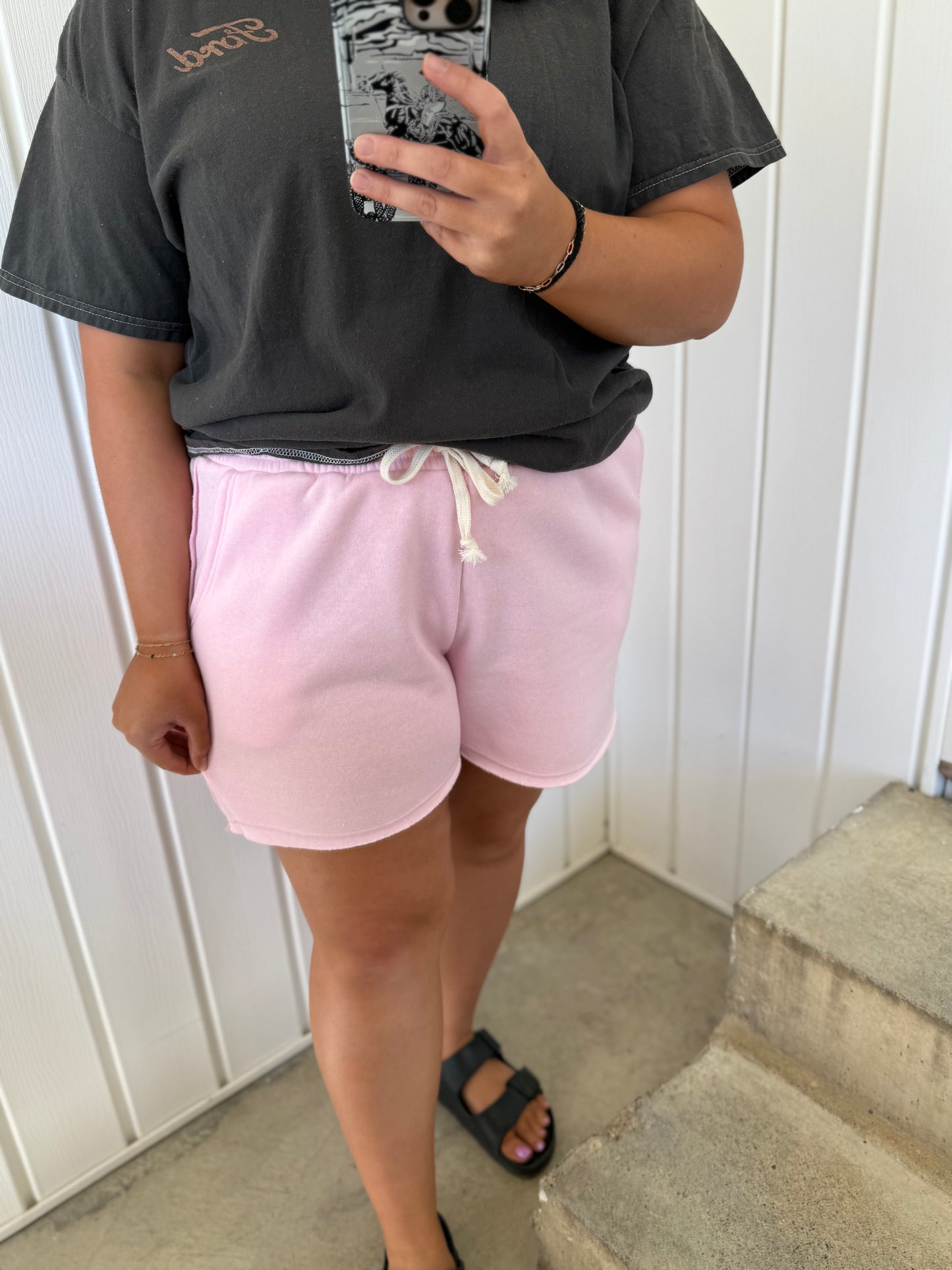 Millie's Pastel Pink Shorts