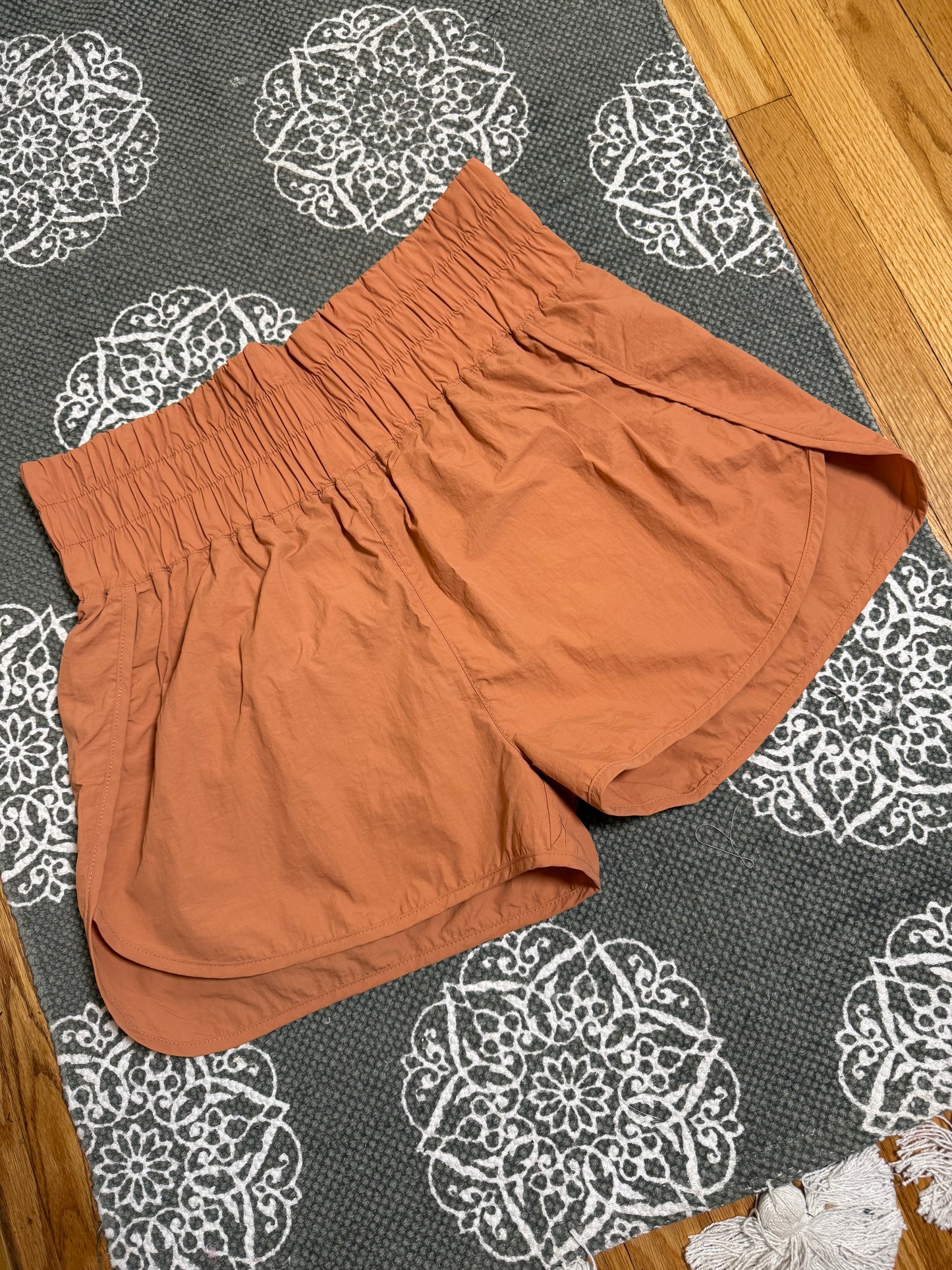 Violet's Smocked Waist Running Windshorts