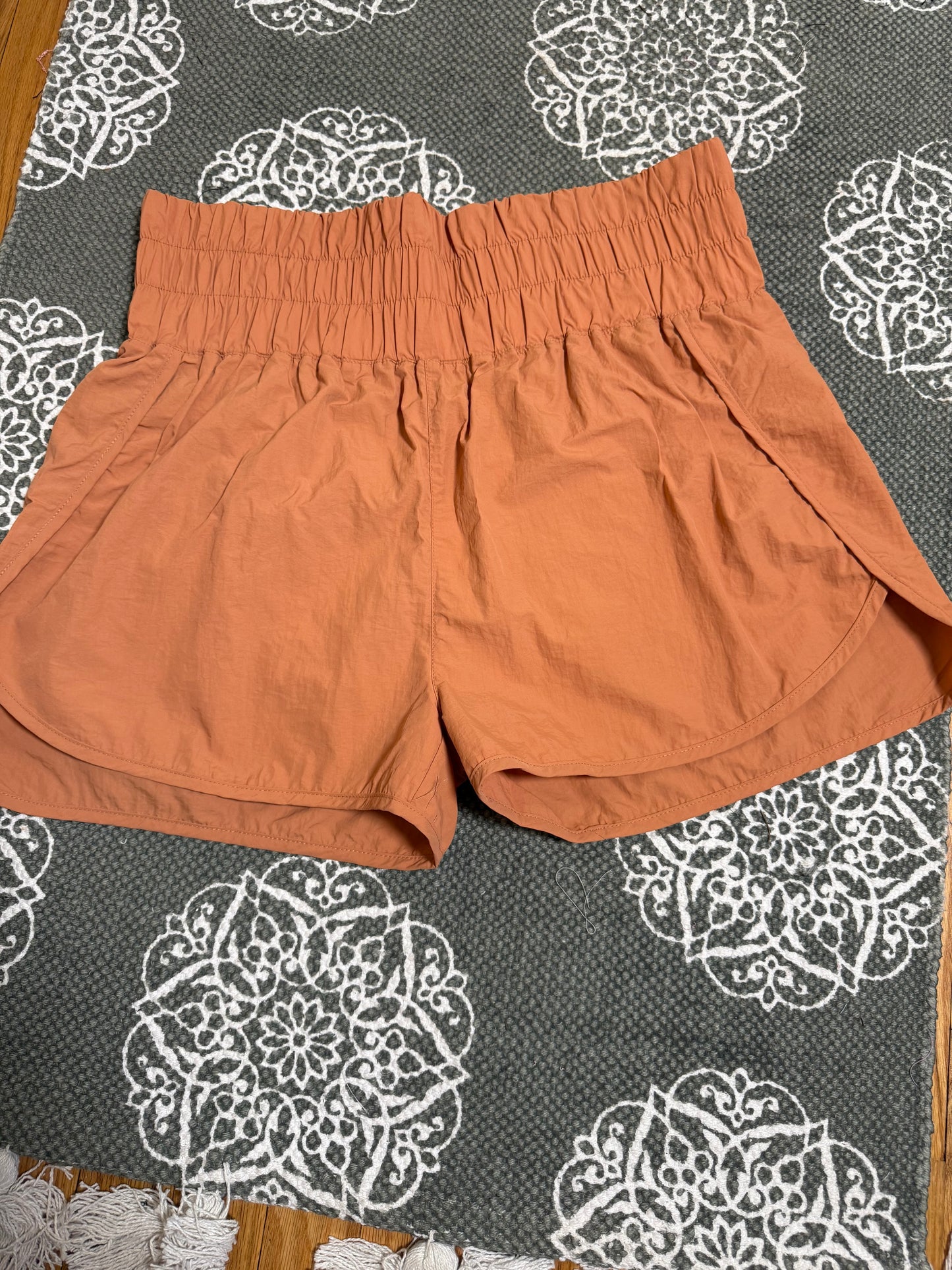 Violet's Smocked Waist Running Windshorts