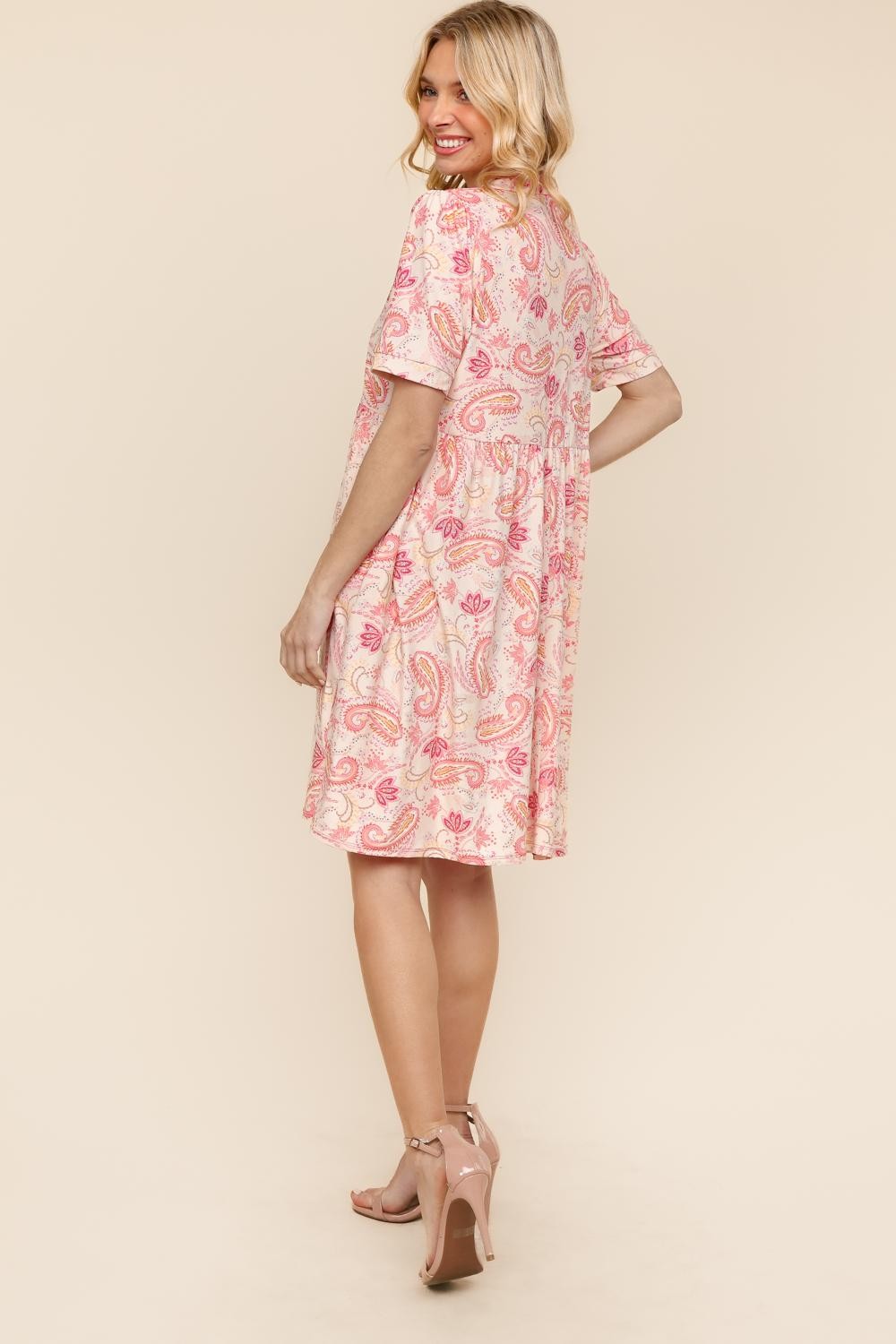 The Paisley Pocket Babydoll Dress