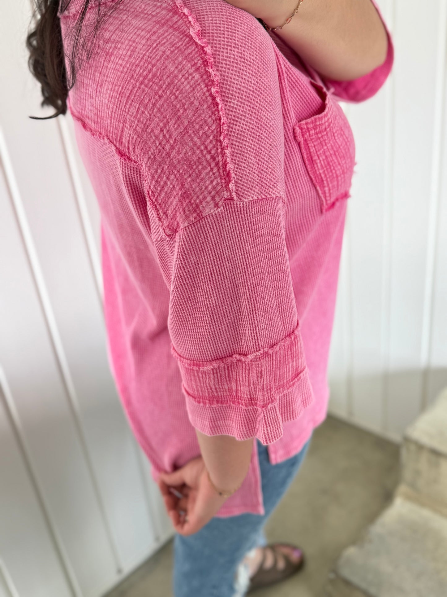Sidney's Mineral Wash Oversized Top