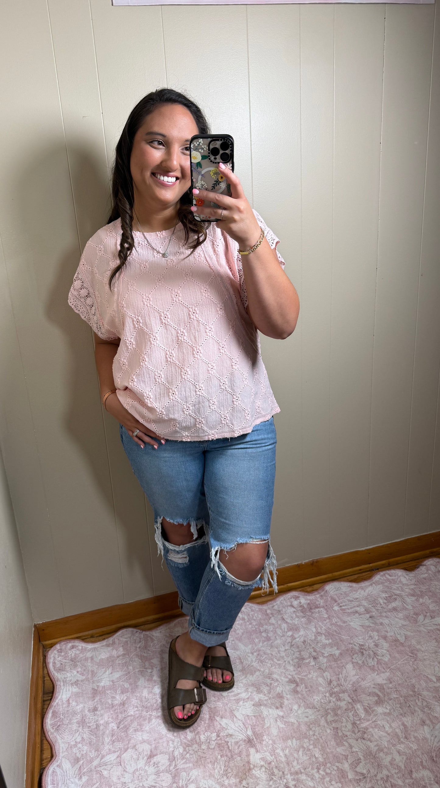 Pretty Petals Knit Top