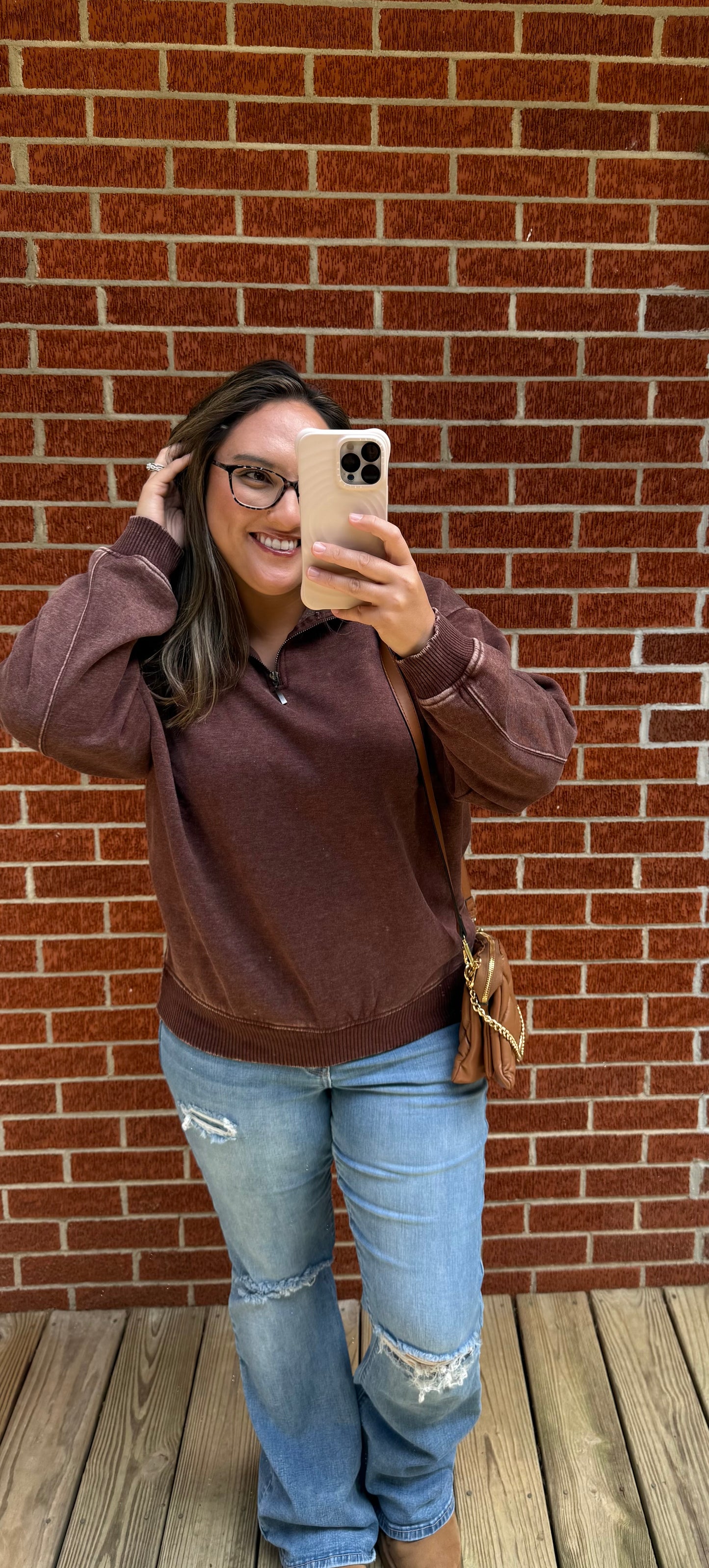 The Ember Glow Half-Zip