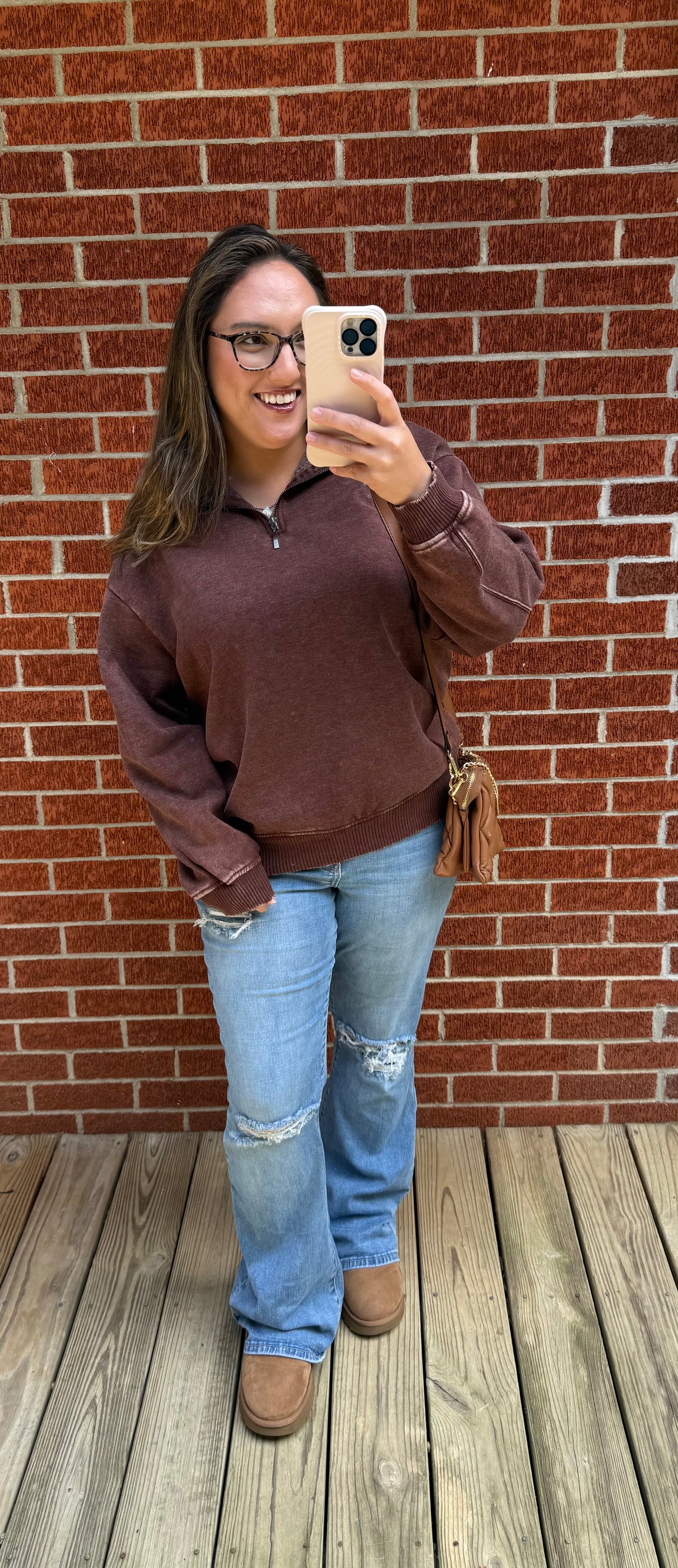 The Ember Glow Half-Zip