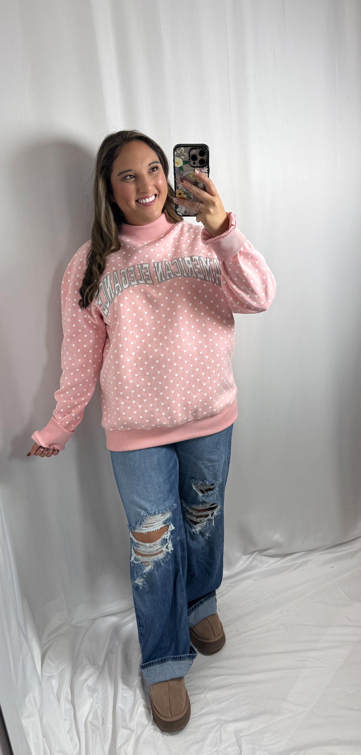The American Elegance Signature Mock Neck