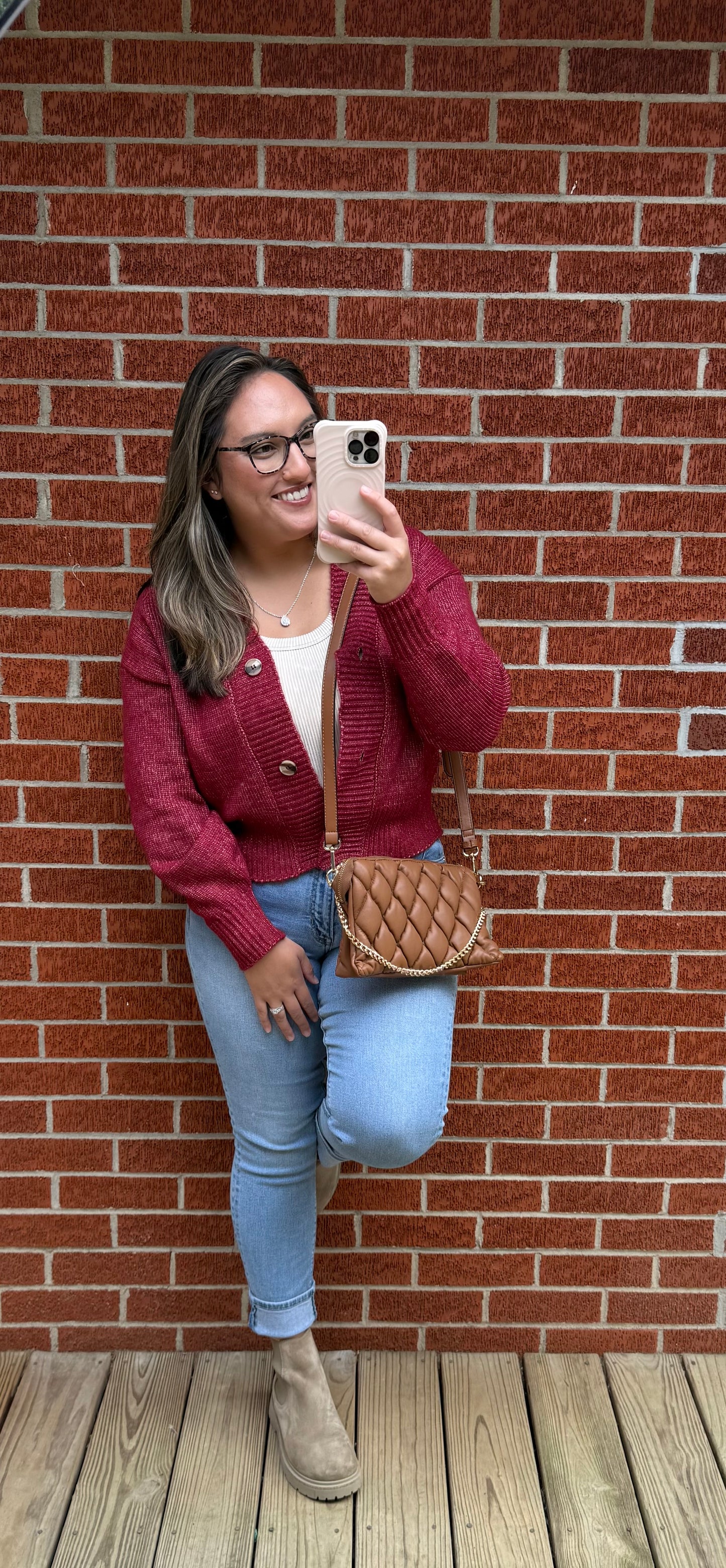 The Vintage Cabernet Cardigan