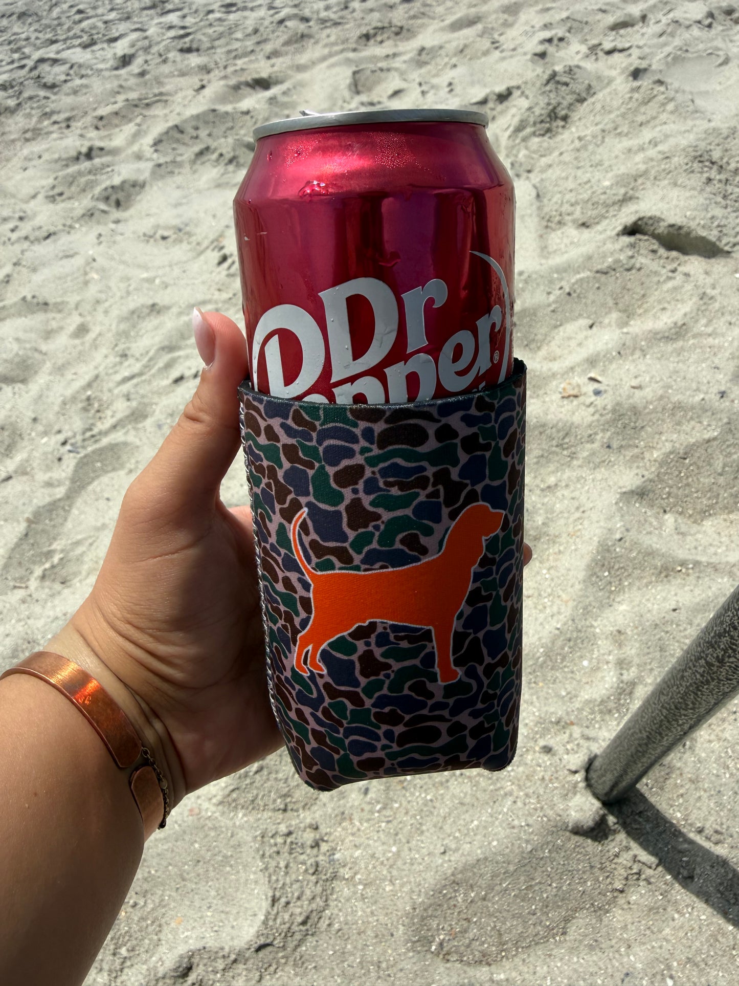 Camo Tennessee Bluetick Koozie