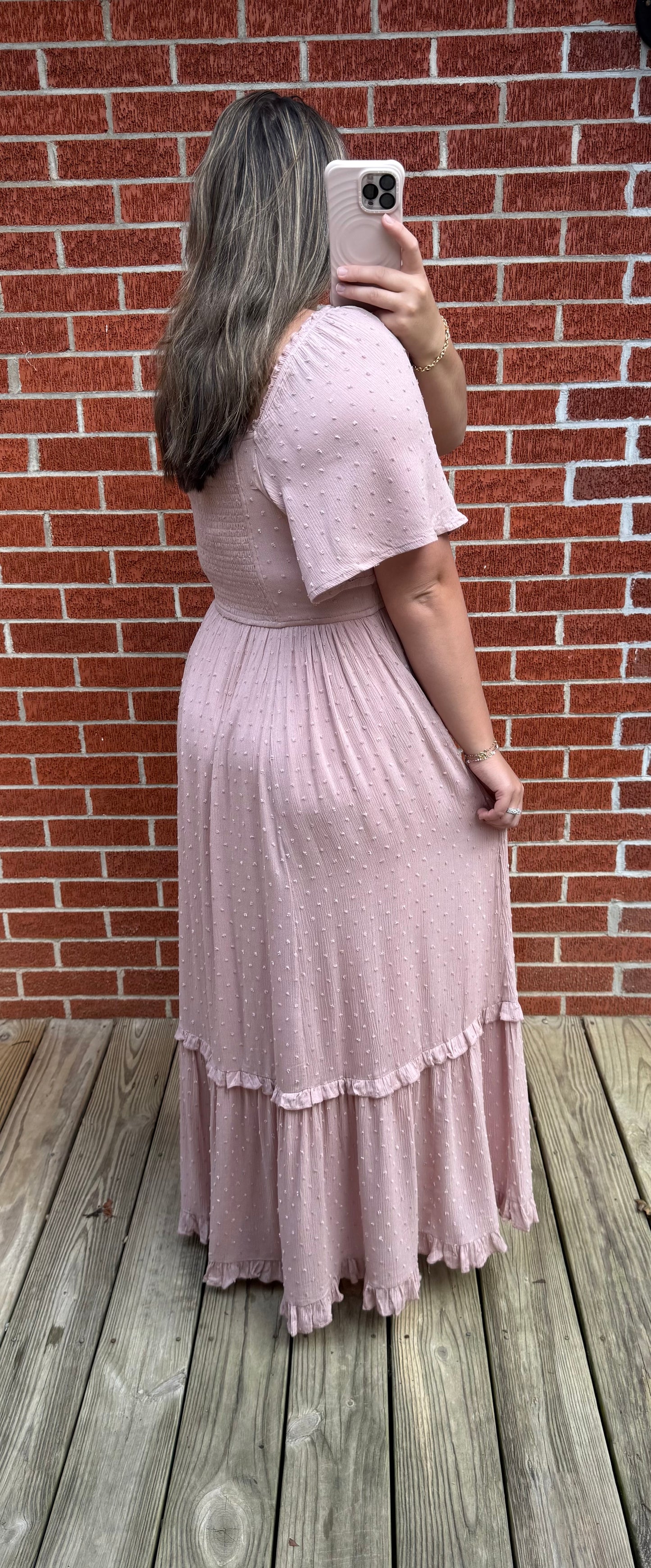 The Rosalie Maxi- Tea Rose