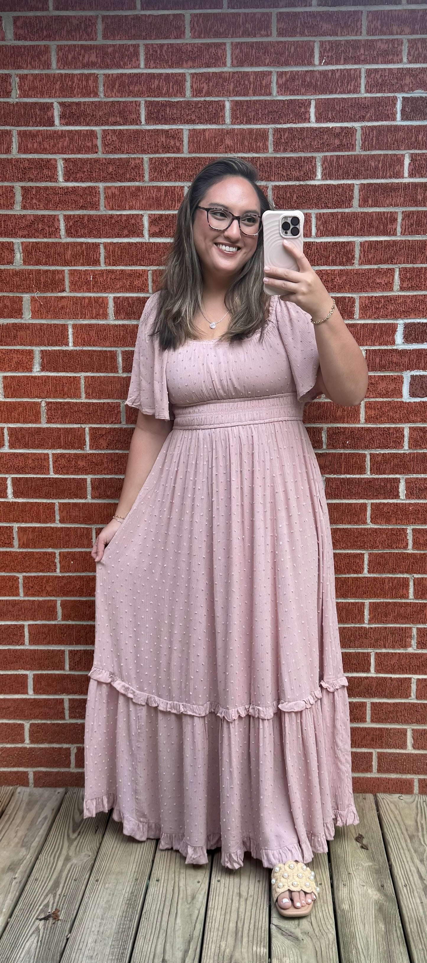 The Rosalie Maxi- Tea Rose