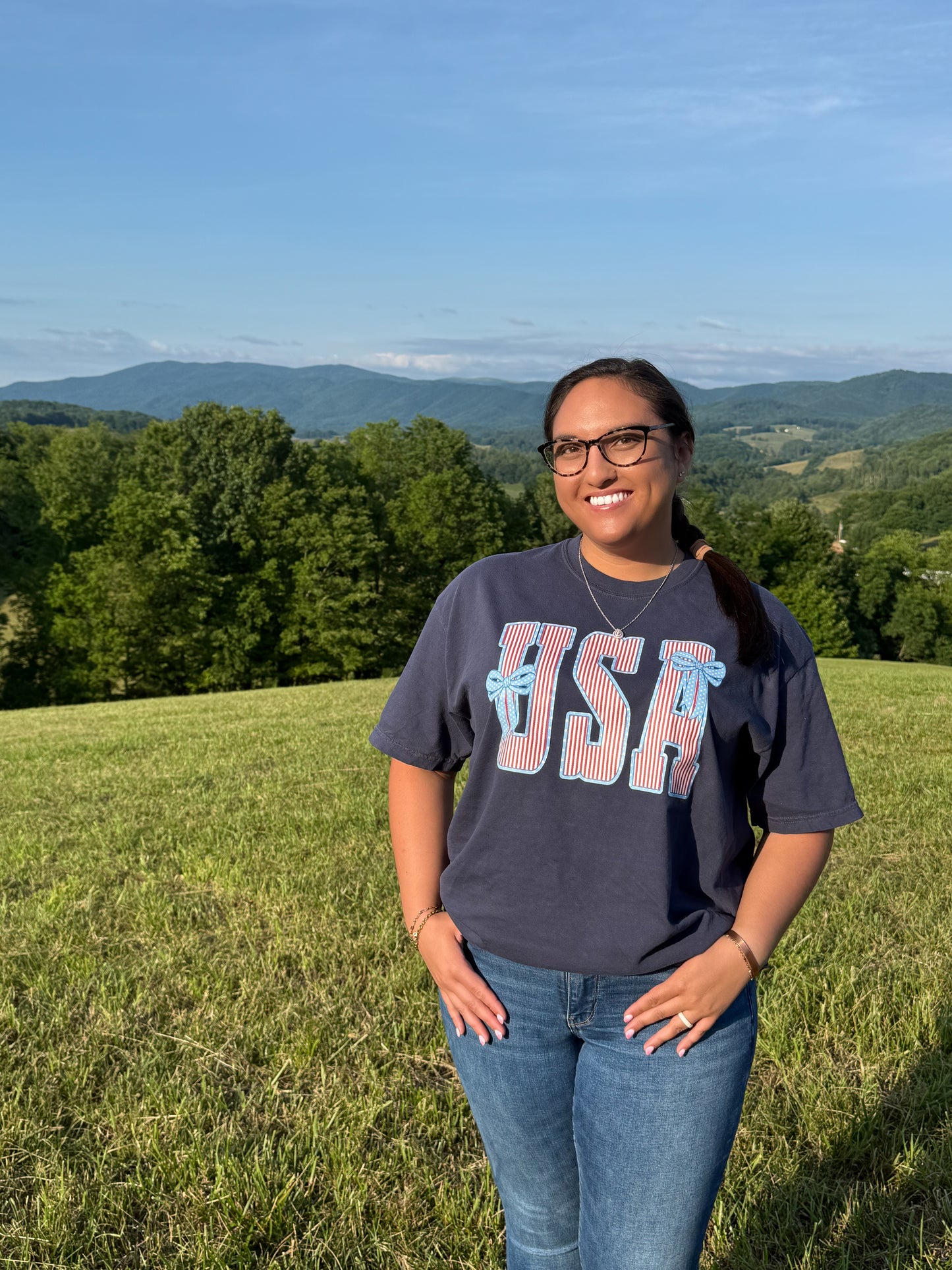 Americana Bow Tee