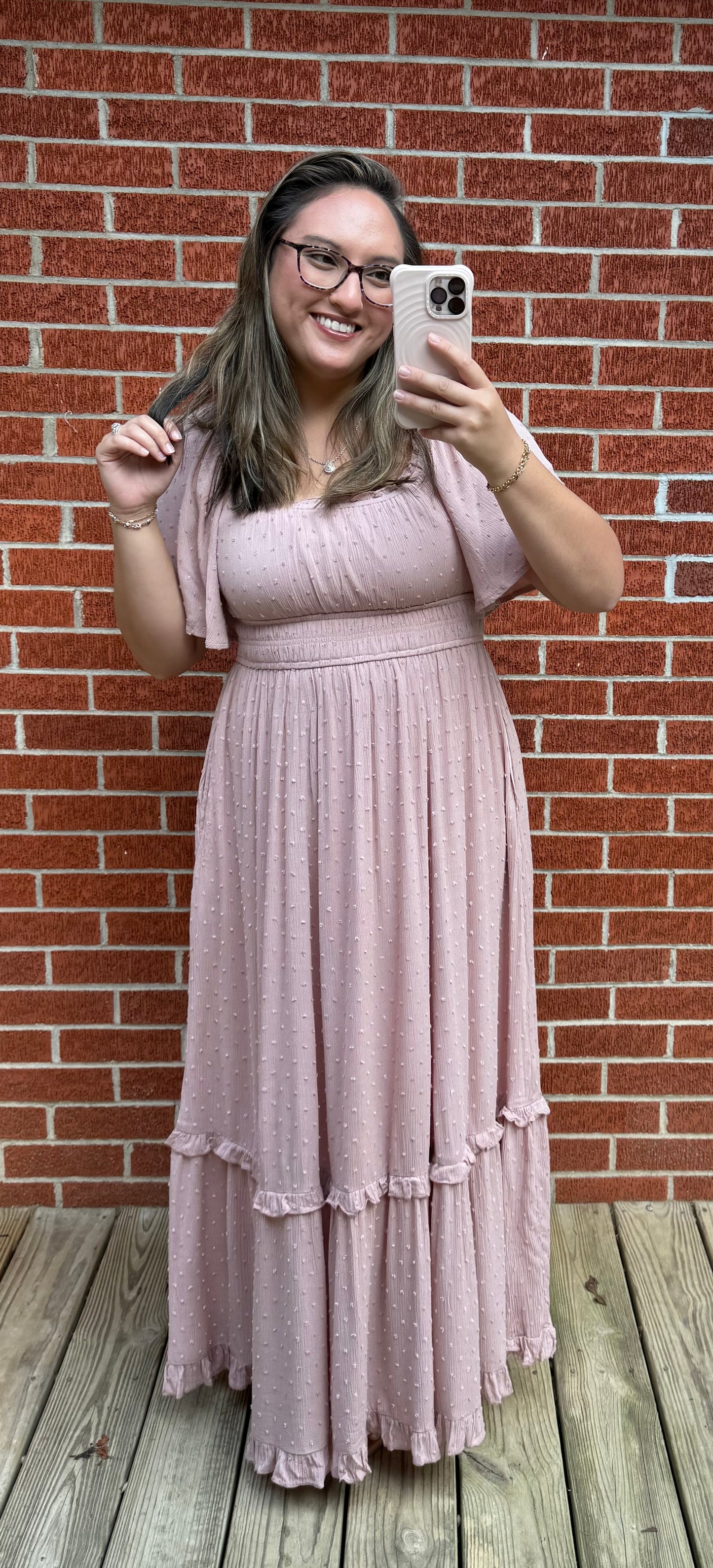 The Rosalie Maxi- Tea Rose