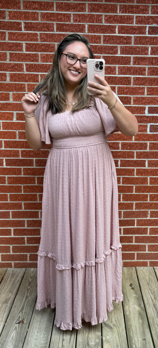 The Rosalie Maxi- Tea Rose