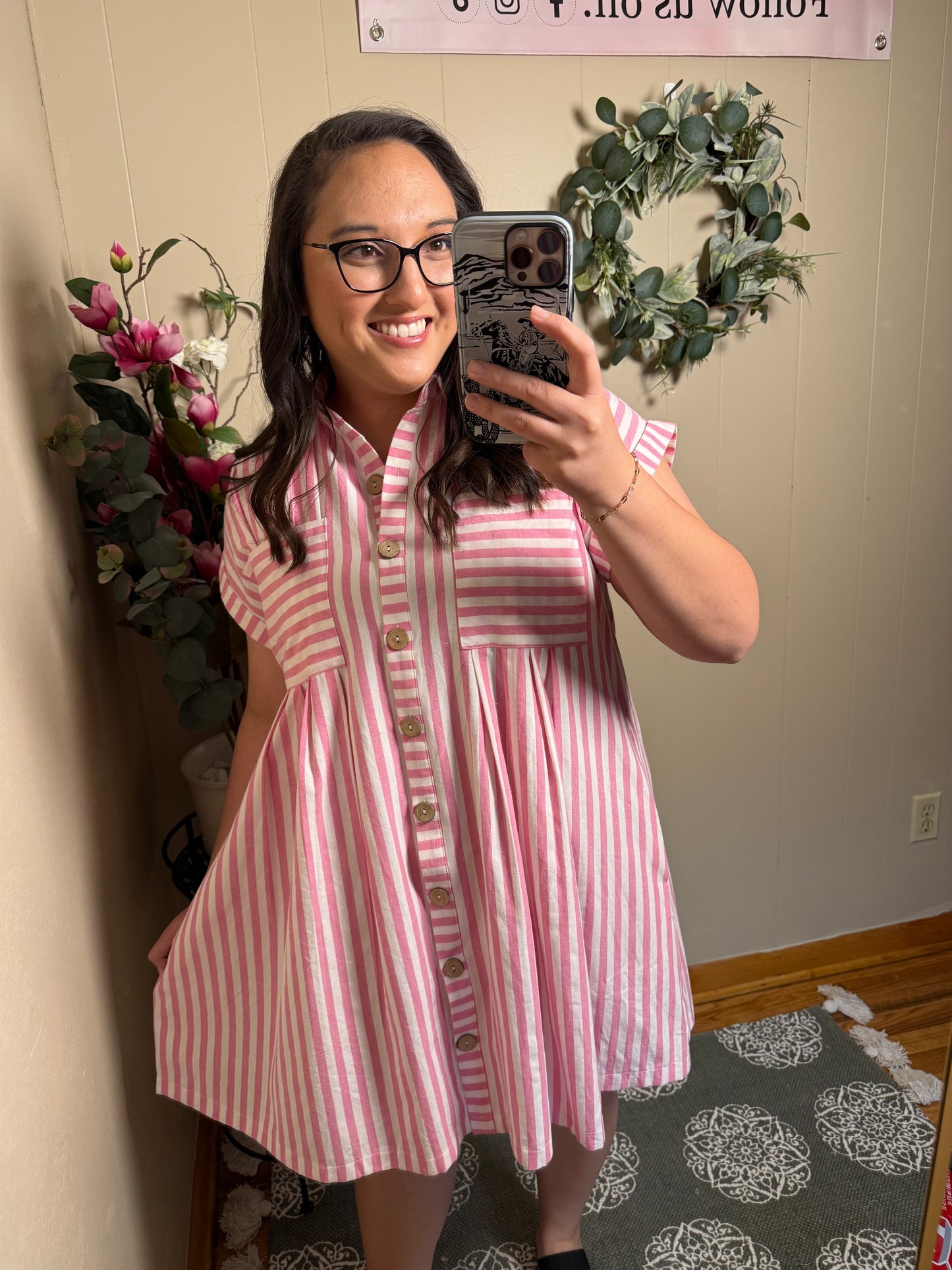 Candy Stripe Dress