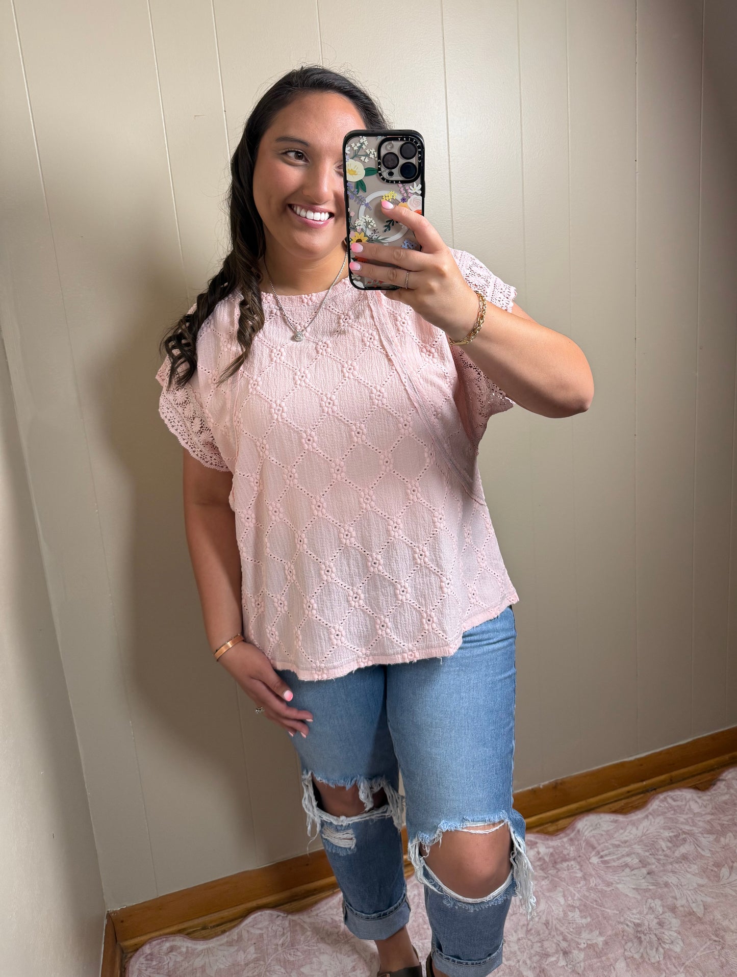 Pretty Petals Knit Top