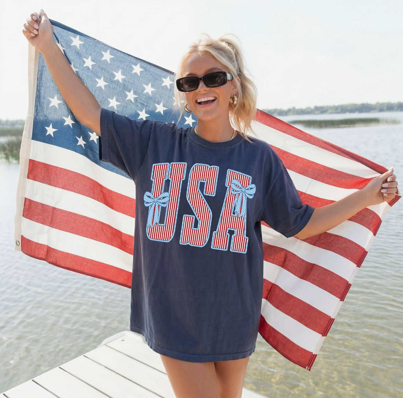 Americana Bow Tee