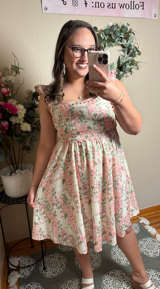 Meadow Bloom Smocked Dress