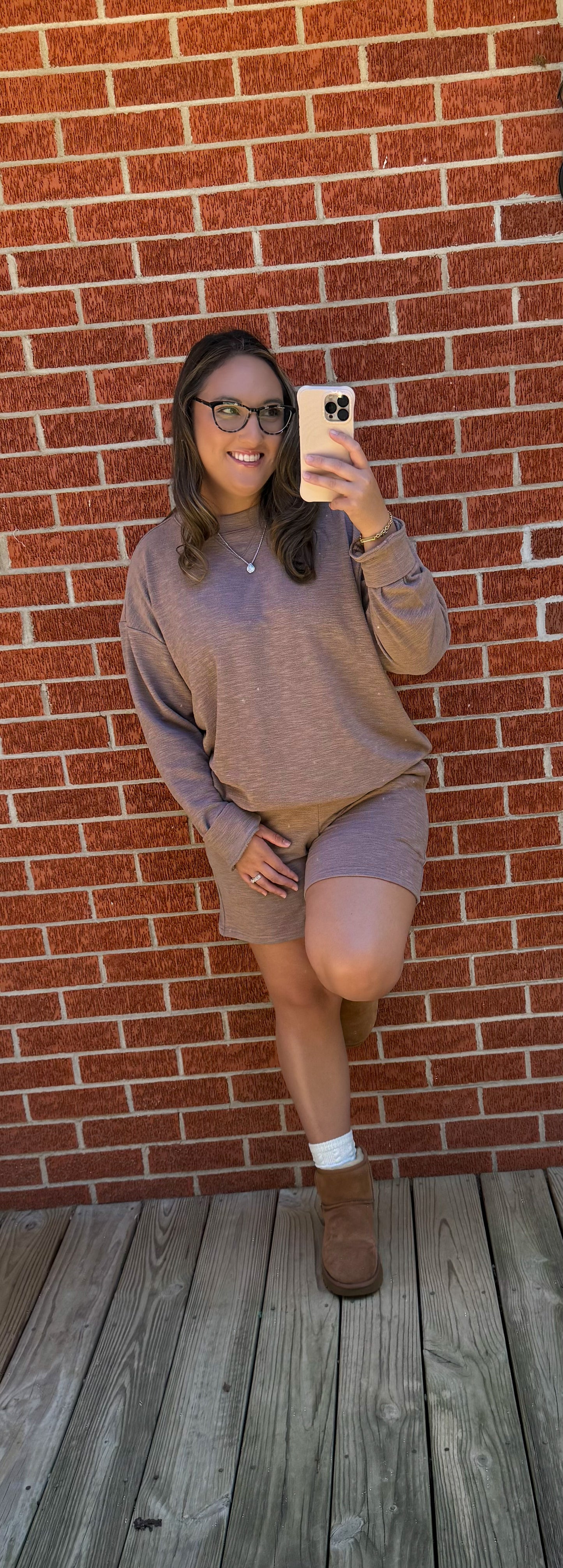 The Cocoa Lounge Duo Set- Cocoa