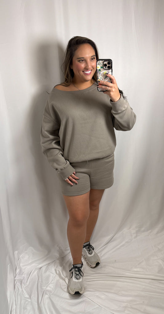 The Cozy Girl Set- Mushroom
