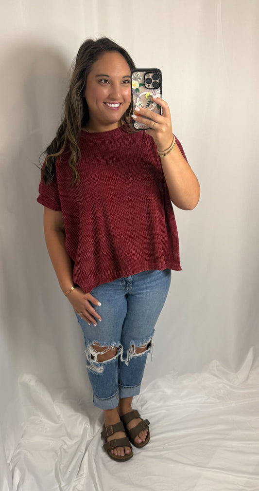 The Velvet Berry Top