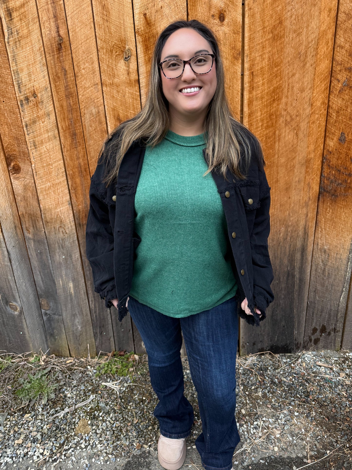 Charcoal Chimney Coat- Black