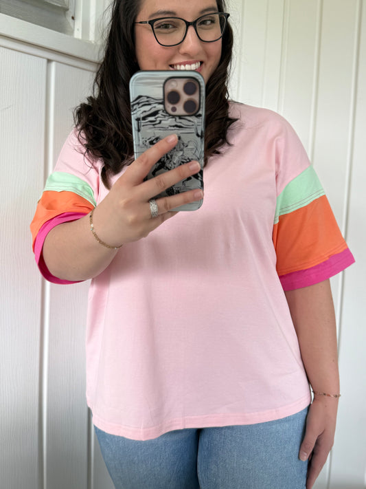 Renee's Sorbet Oversize Top