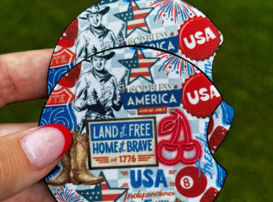 USA Car Coaster Sets