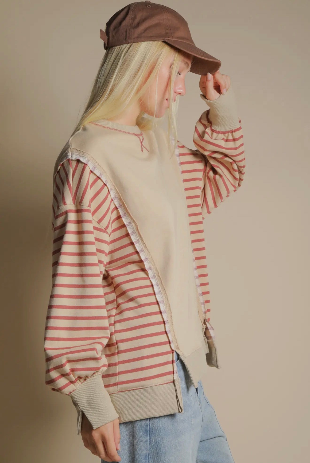 Poppy's Parallel Stripe Knit Top